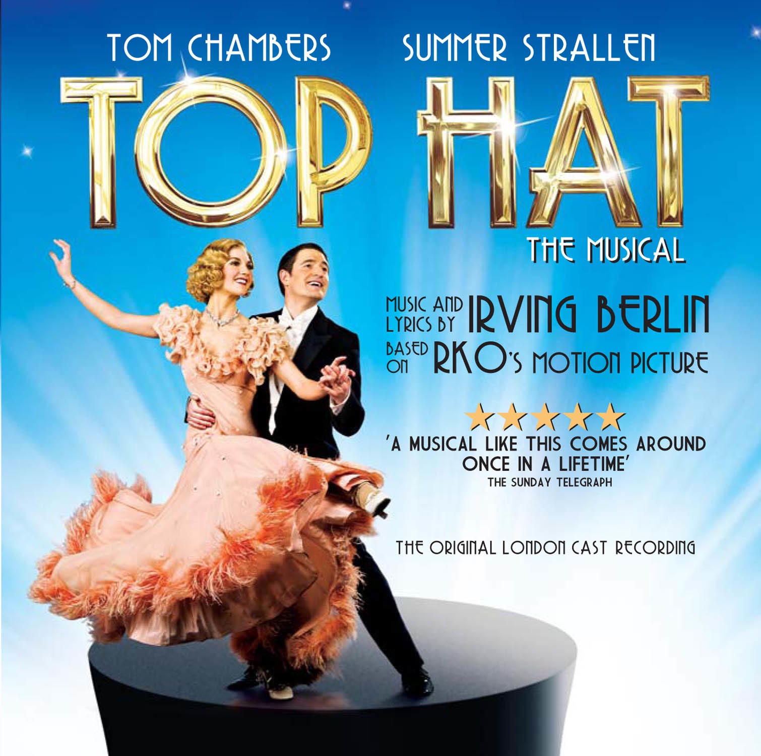 Top Hat: The Musical (Original London Cast Recording) album cover