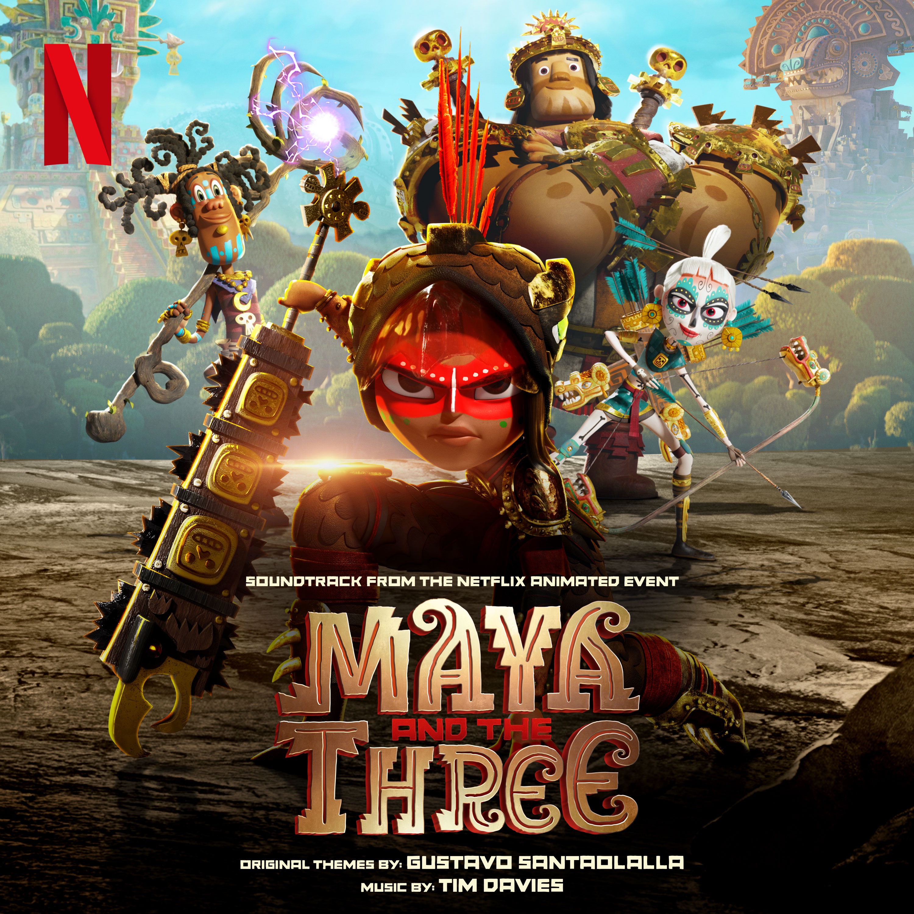 Maya and The Three (Soundtrack from the Netflix Animated Event) album cover