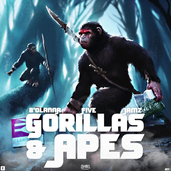 Gorillas & Apes (feat. Jamz & 5ive) - Single album cover