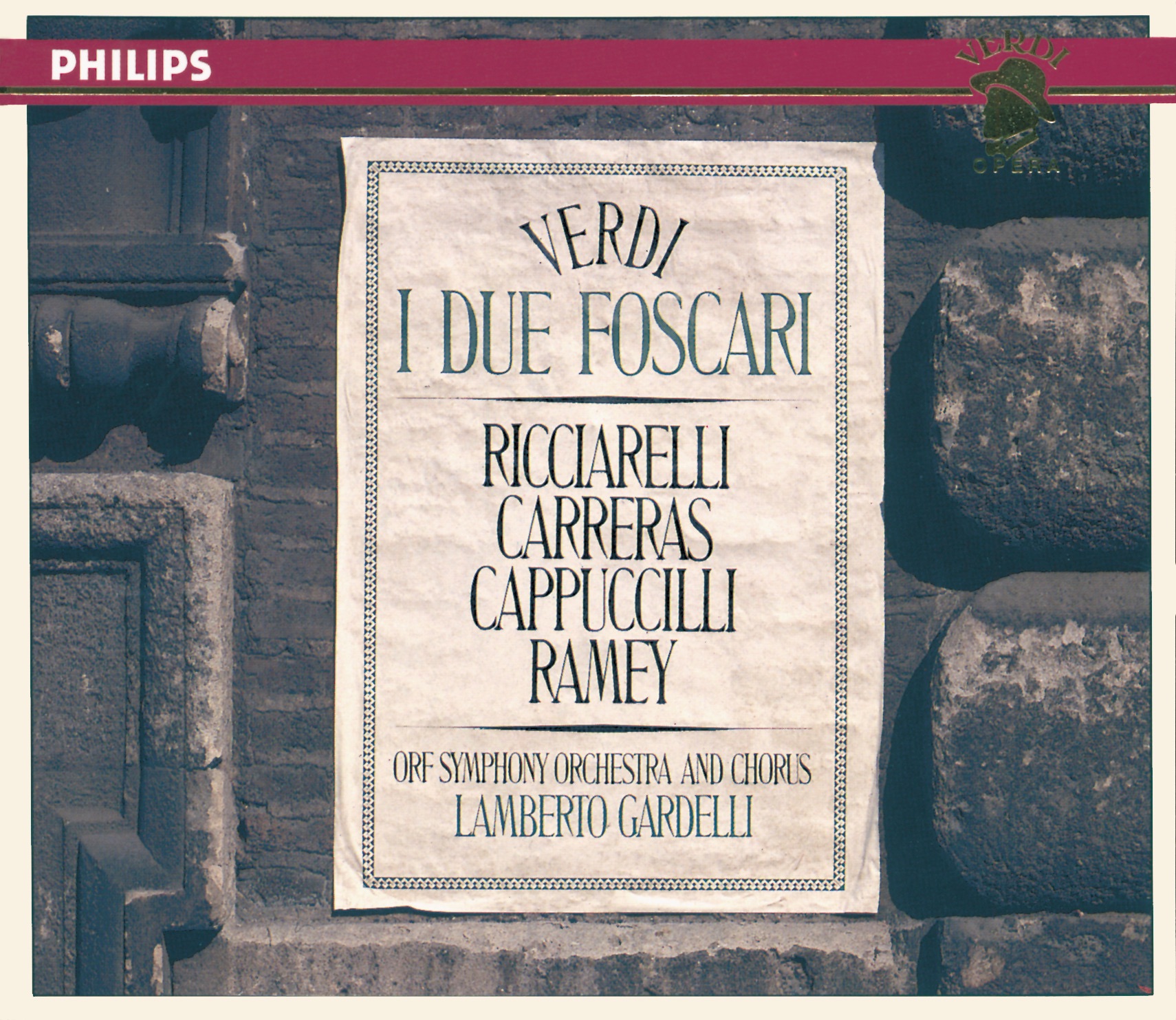 Verdi: I Due Foscari album cover
