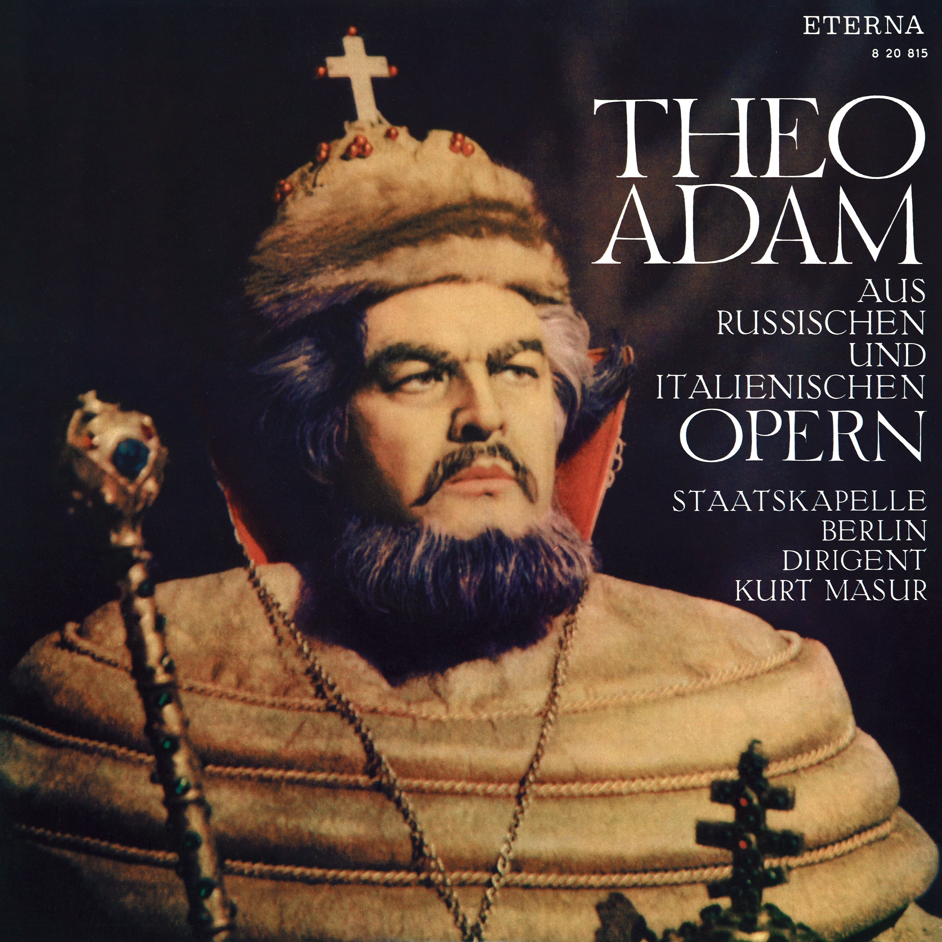 Theo Adam Singt Aus Russischen Und Italienischen Opern album cover