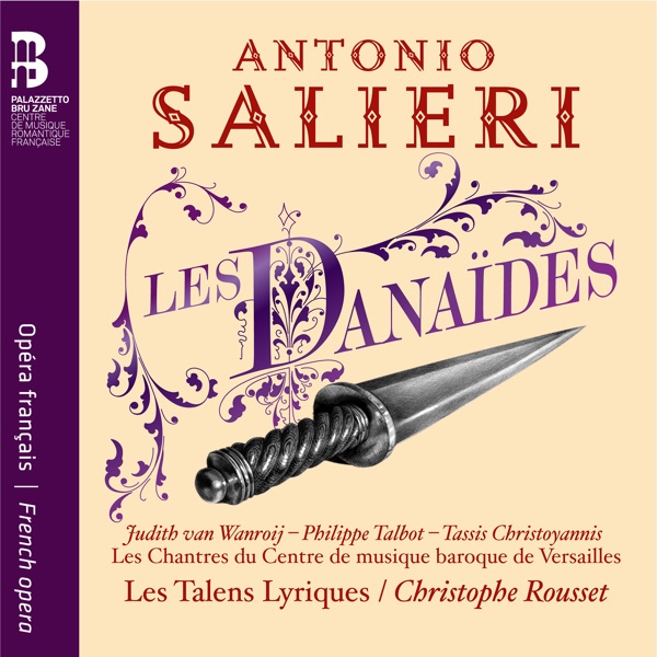 Salieri: Les Danaïdes album cover
