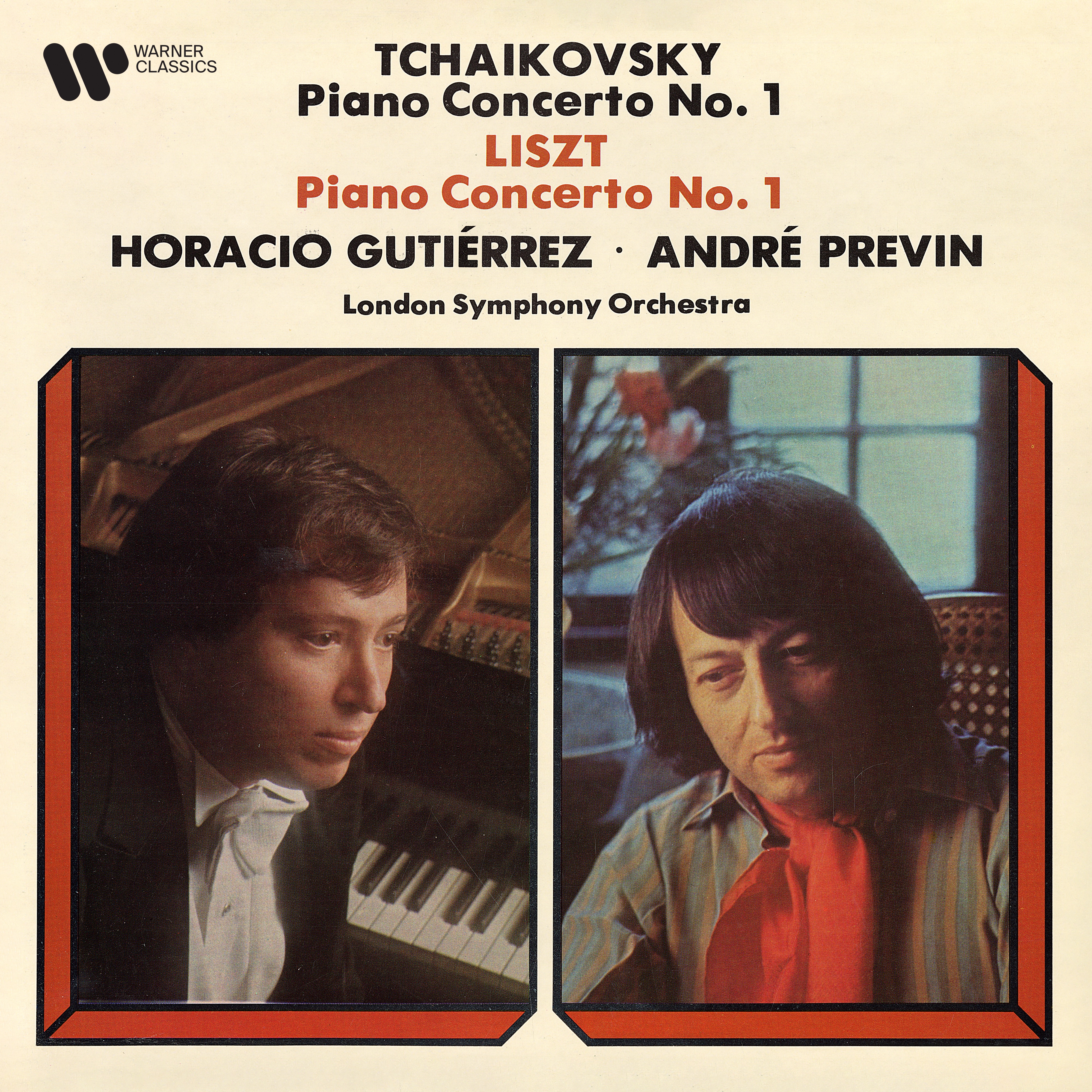 Tchaikovsky: Piano Concerto No. 1, Op. 23 - Liszt: Piano Concerto No. 1, S. 124 album cover