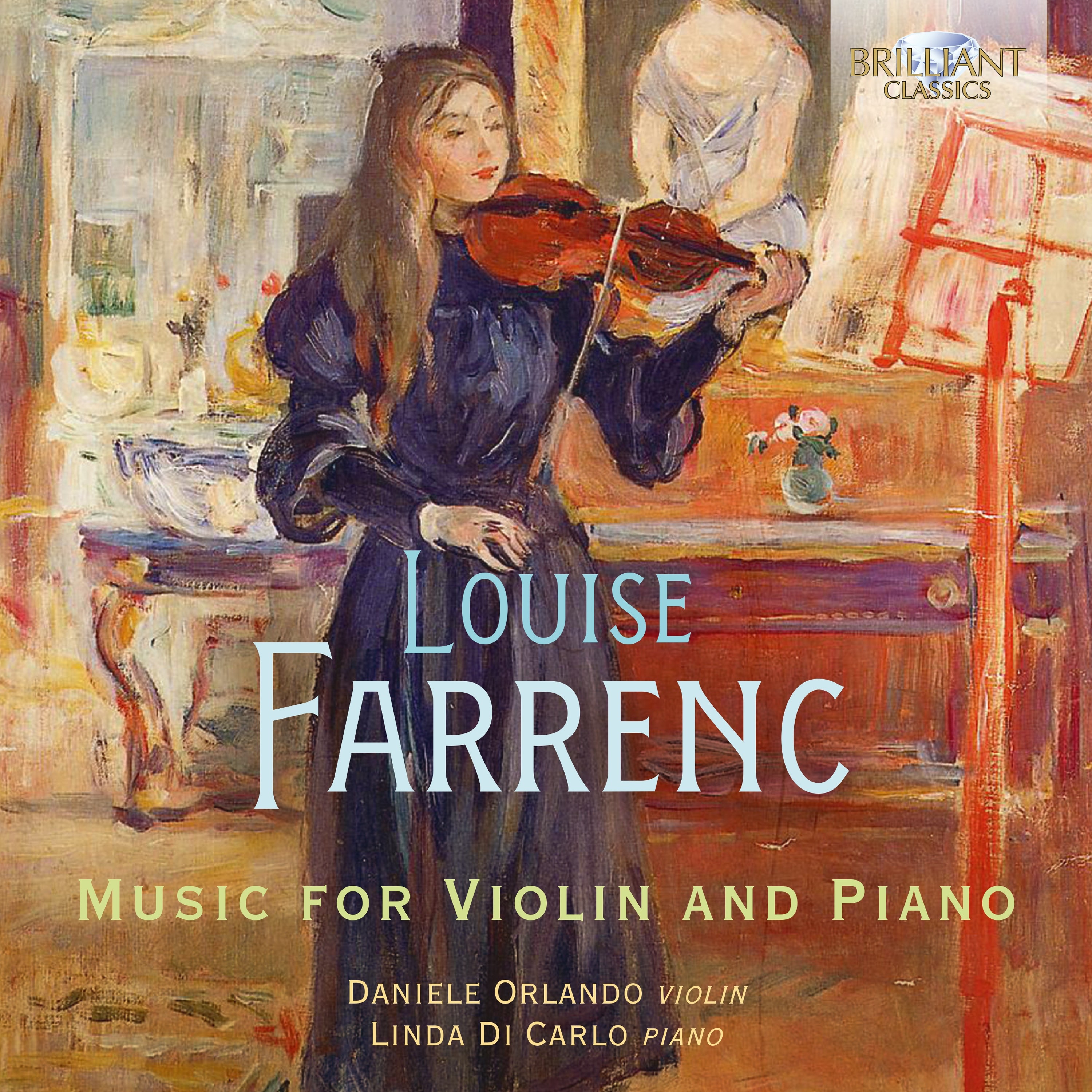 Farrenc: Music for Violin & Piano album cover