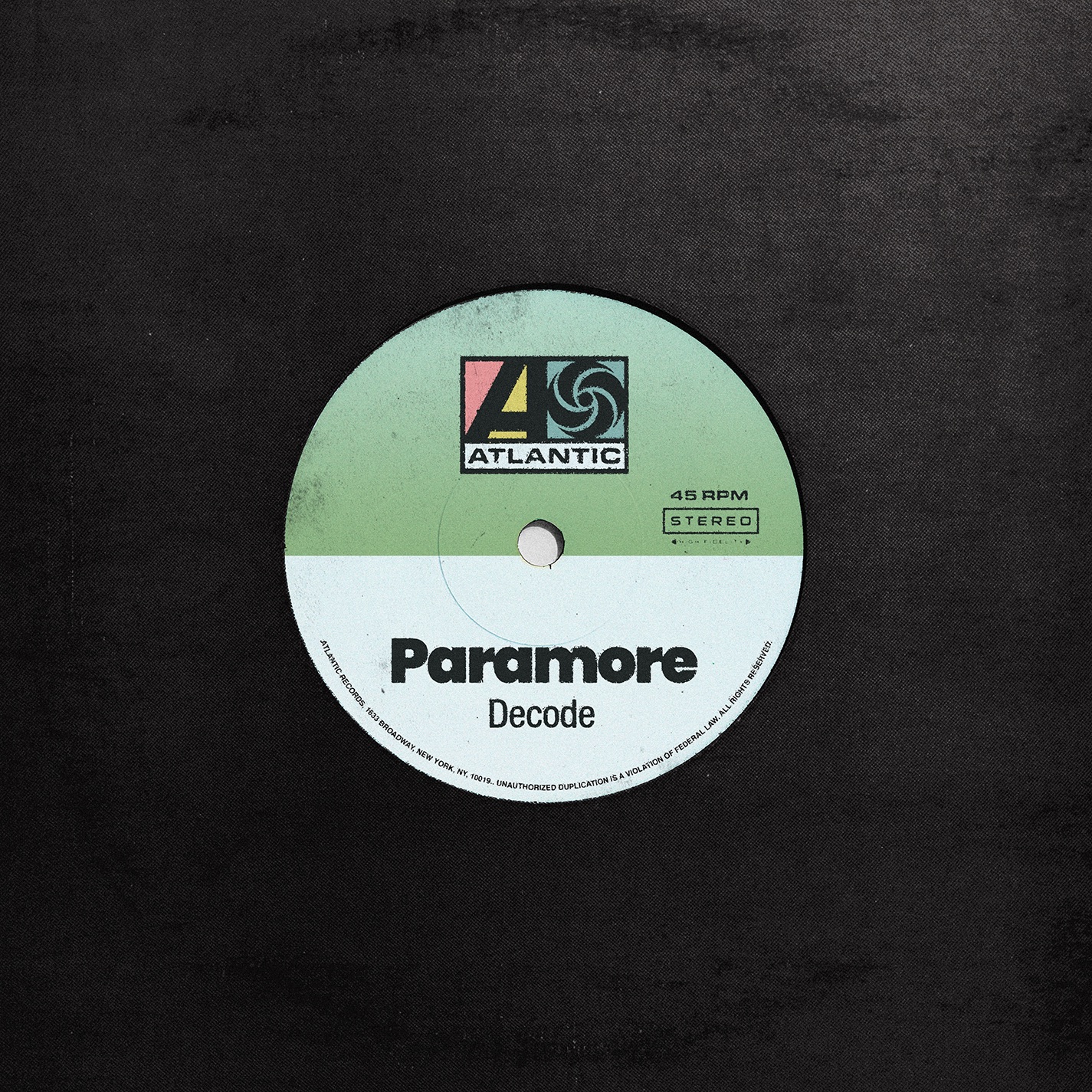 Decode - Single album cover