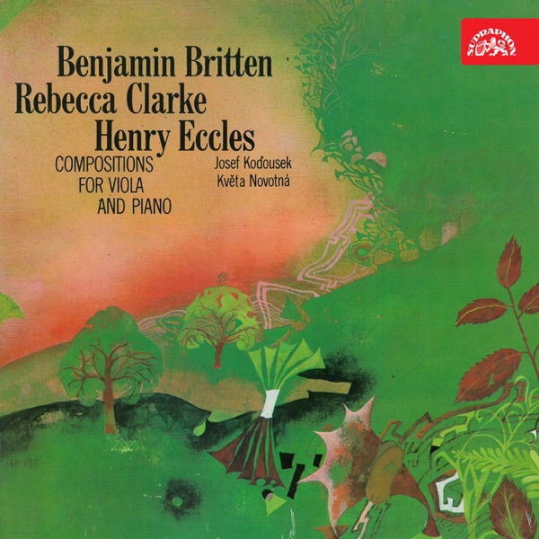 Britten, Clarke, Eccles: Compositions for Viola and Piano album cover