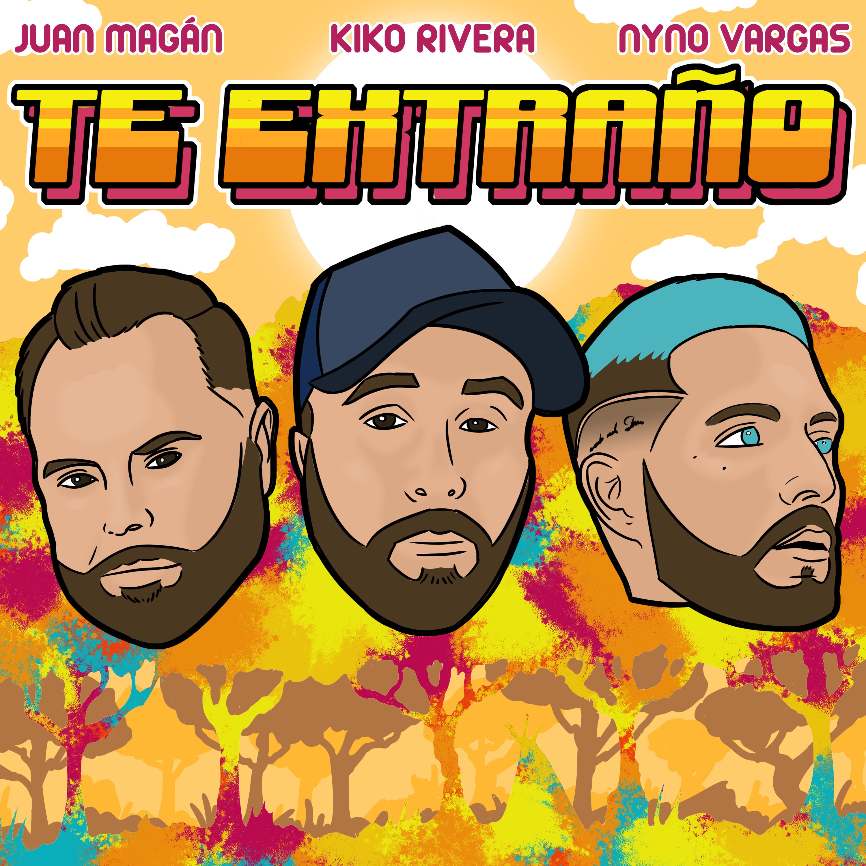 Te Extraño (feat. Juan Magán & Nyno Vargas) - Single album cover