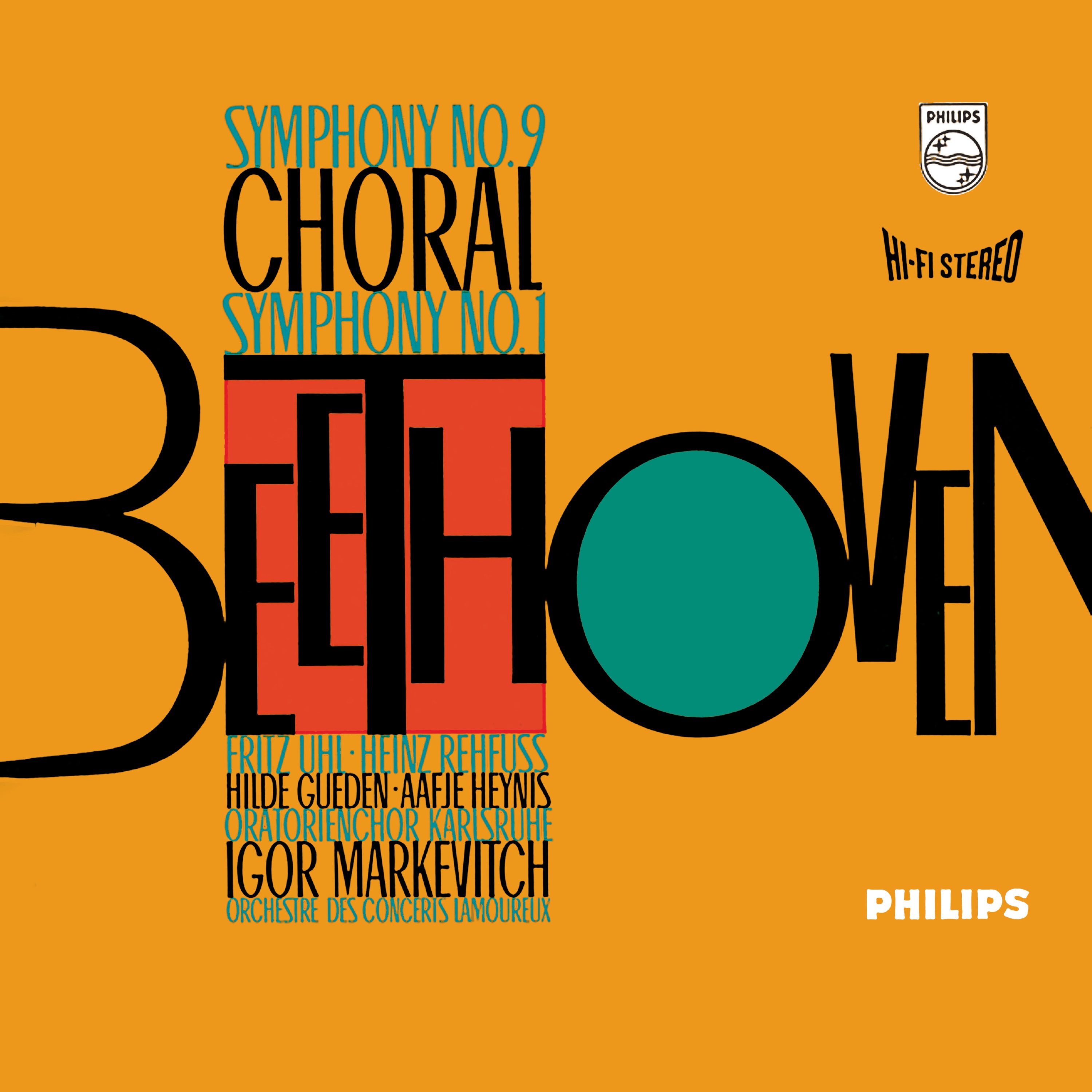 Beethoven: Symphony No. 9 'Choral' album cover