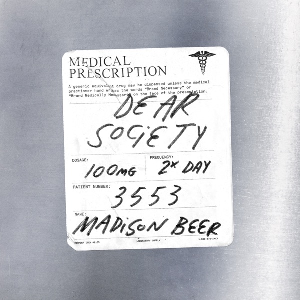 Dear Society - Single album cover