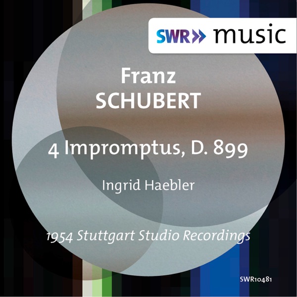 Schubert: 4 Impromptus, D. 899 - EP album cover