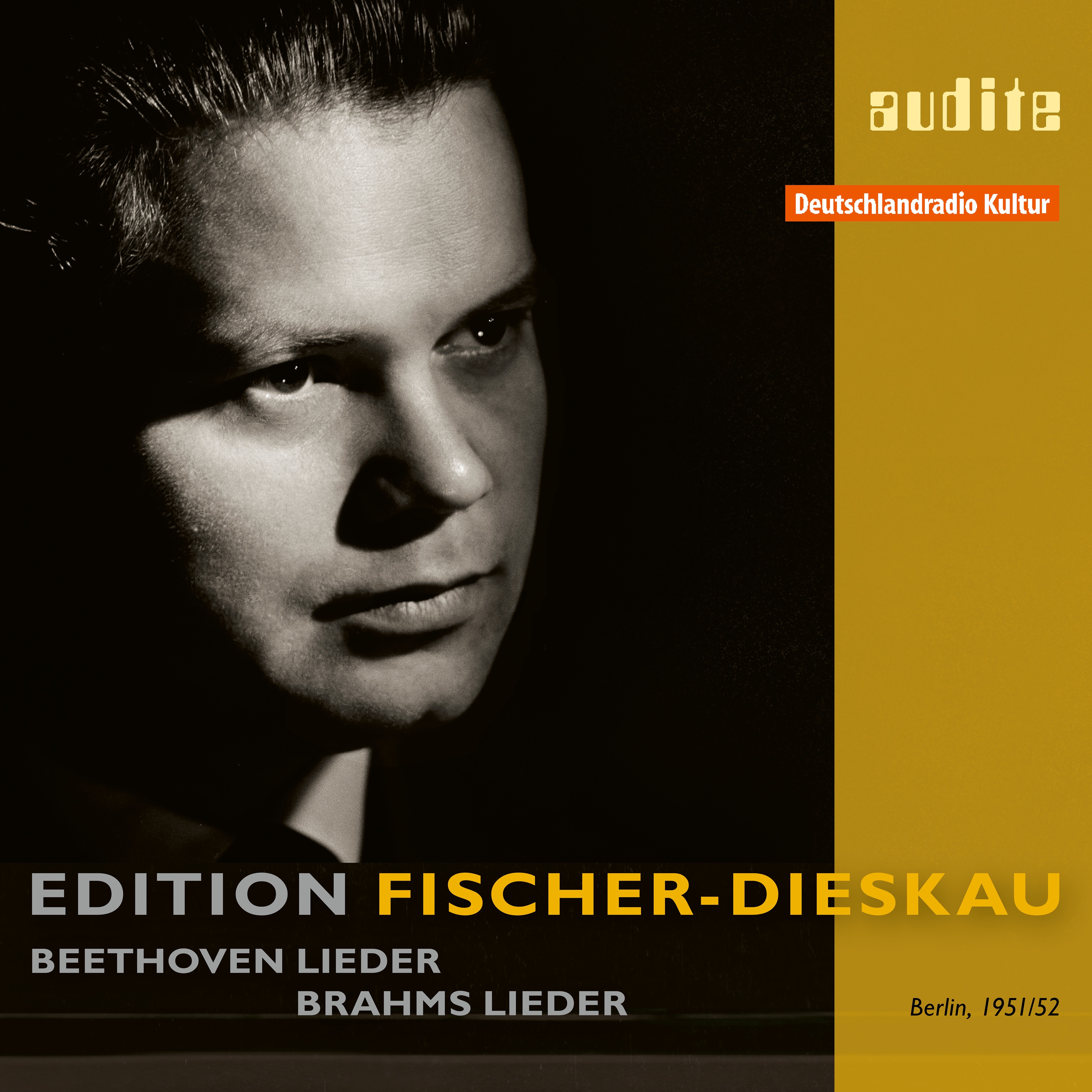 Edition Fischer-Dieskau, Vol. IV: Lieder by Beethoven and Brahms album cover