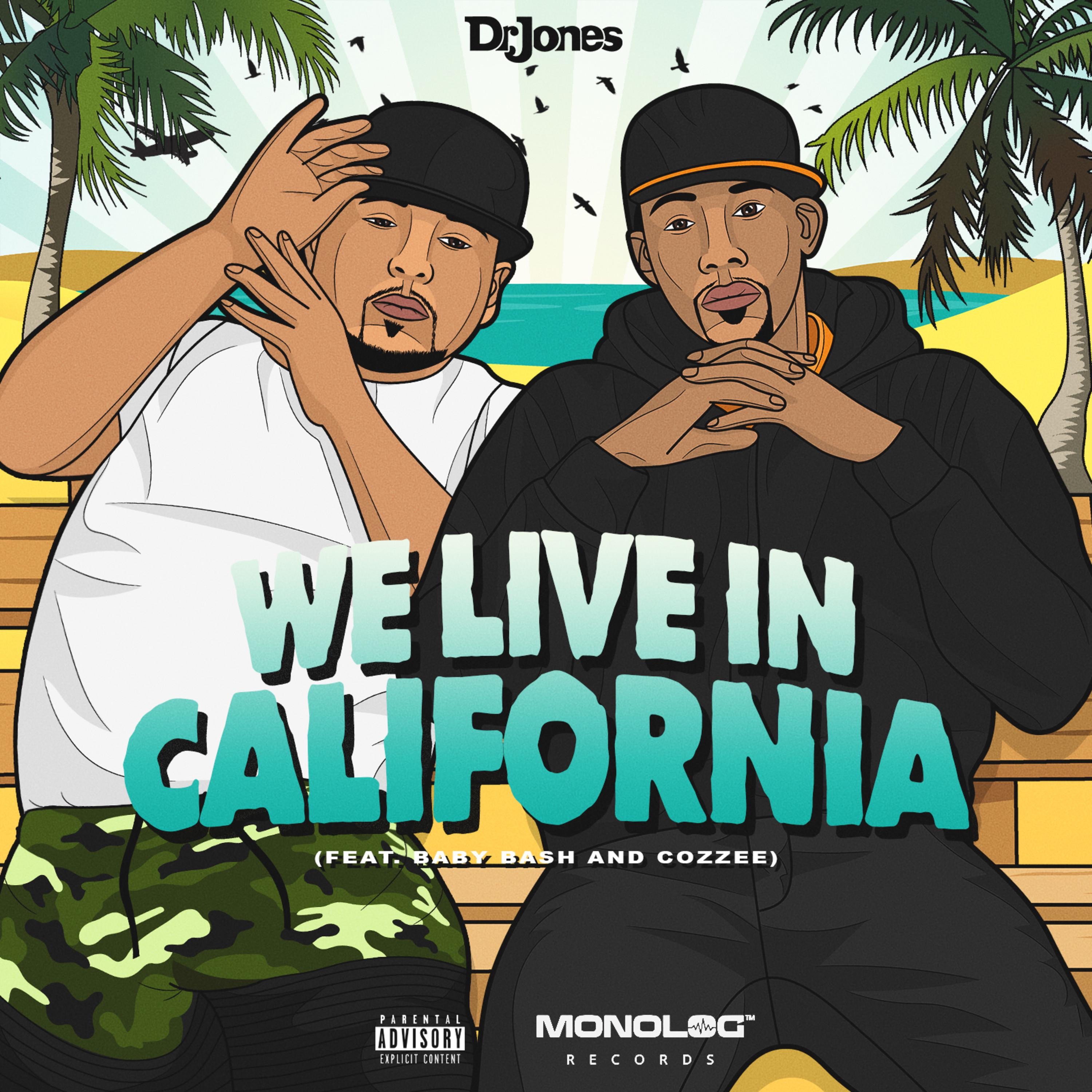 We Live in California - Single album cover