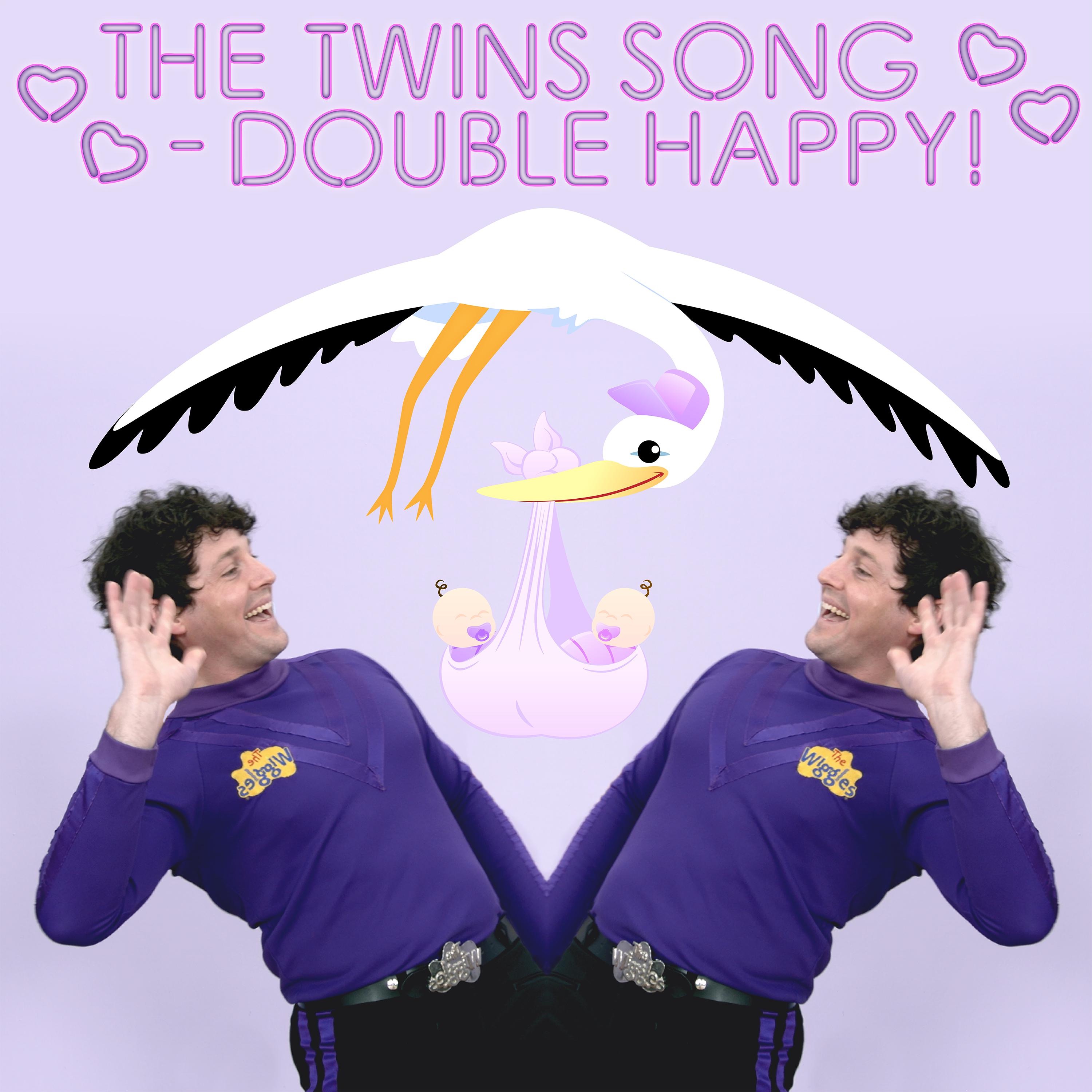 The Twins Song - Double Happy! - Single album cover