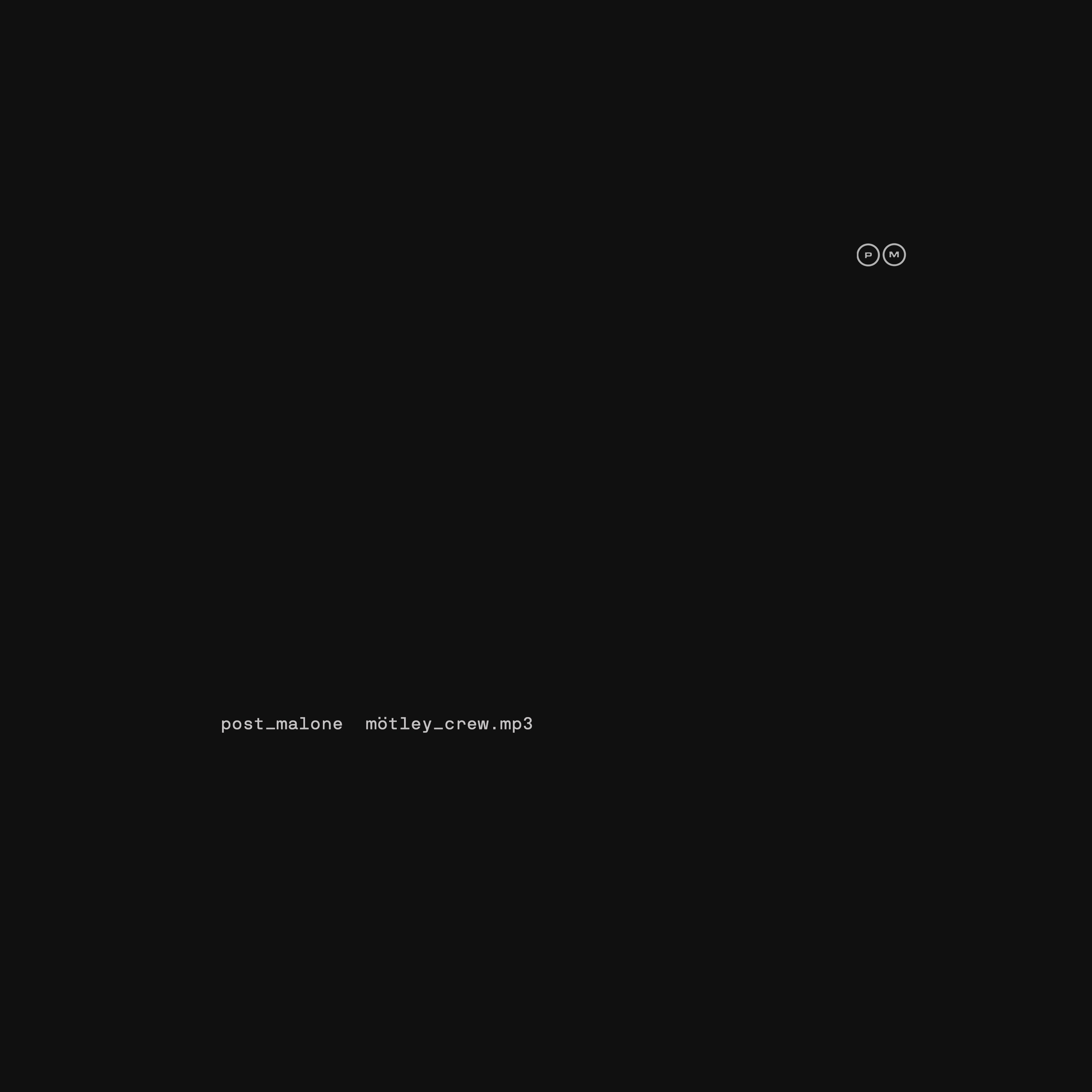 Motley Crew - Single album cover