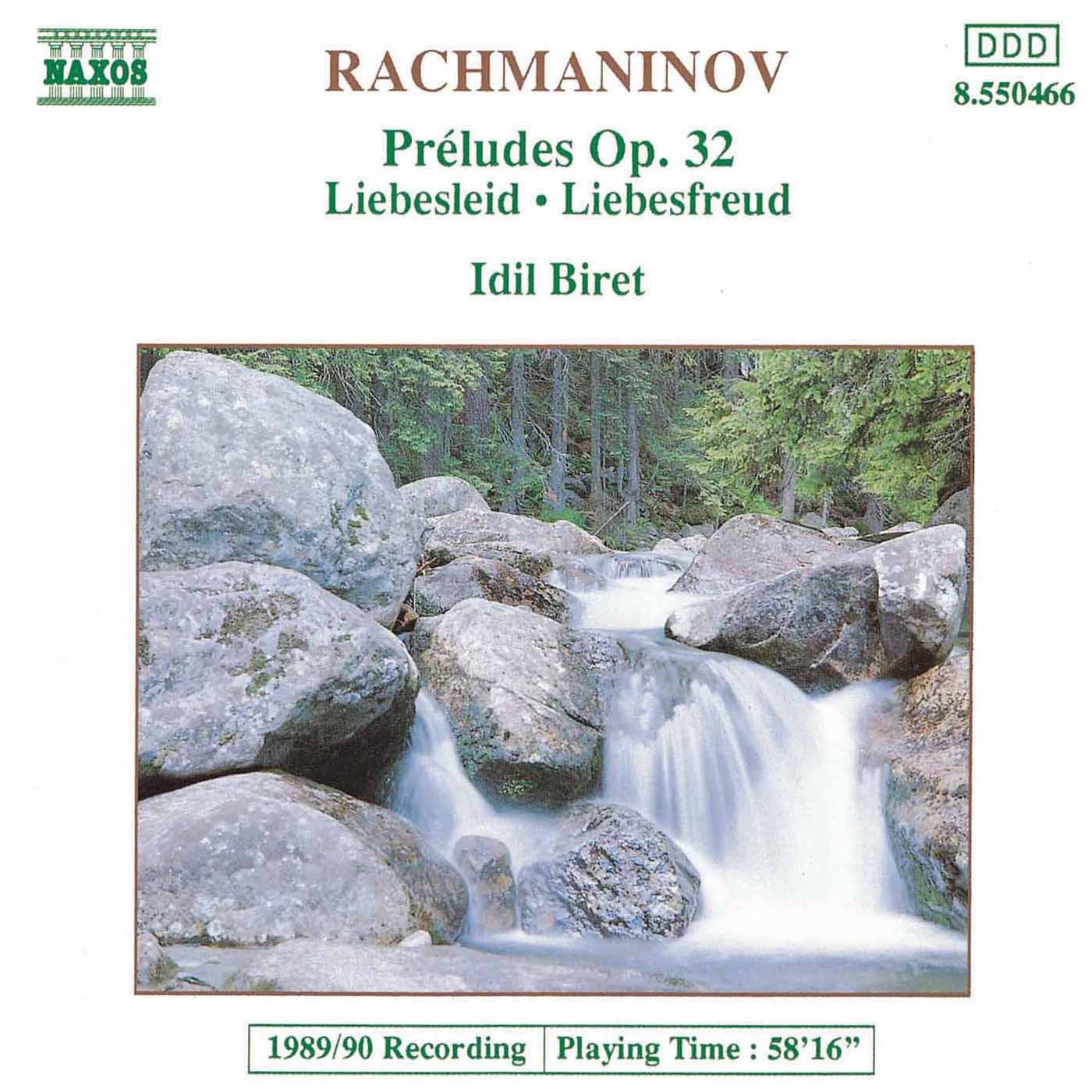 Rachmaninov: 13 Preludes, Op. 32 - Kreisler: Liebesleid and Liebesfreud album cover