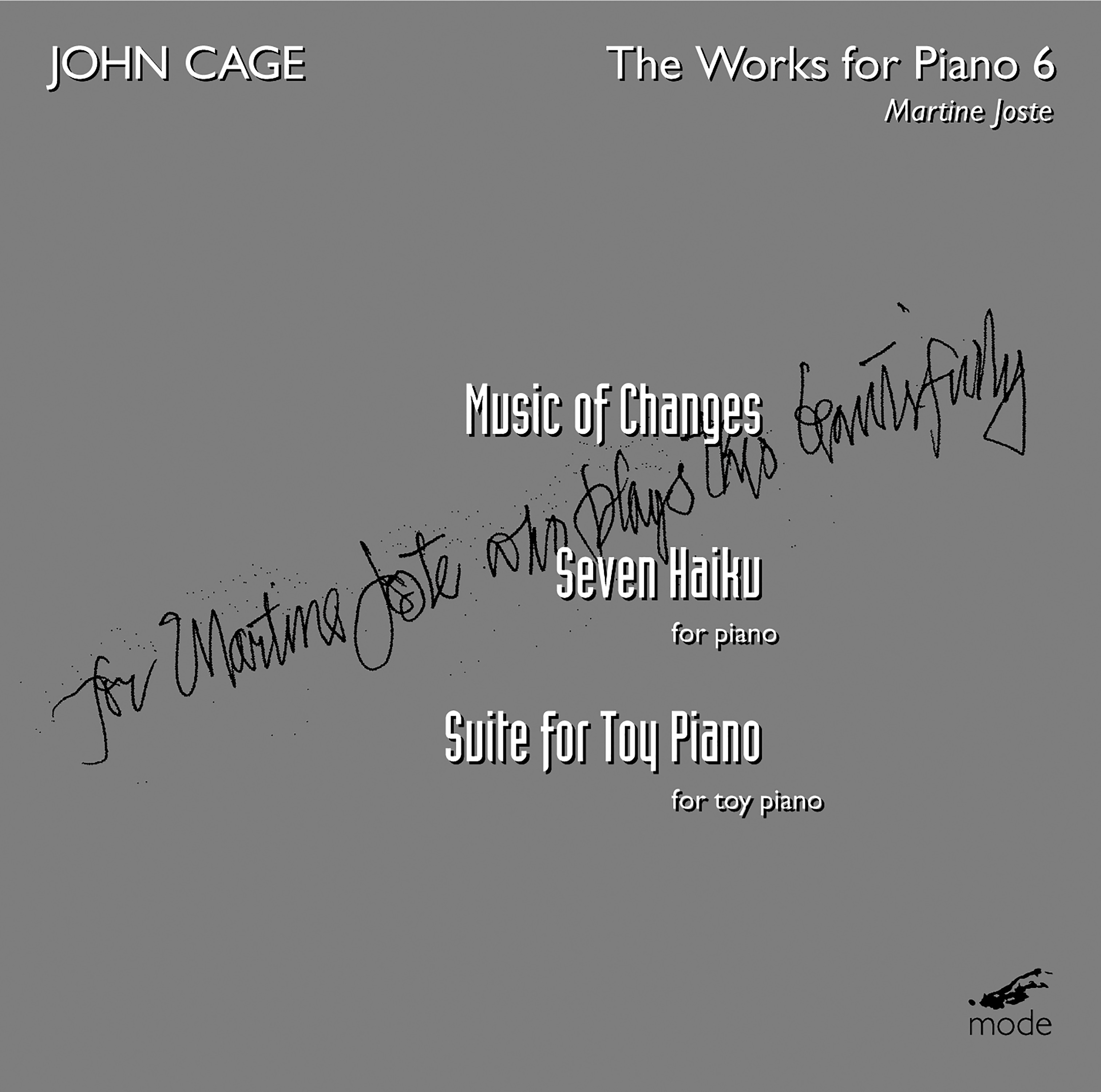 Cage: The Works for Piano, Vol. 6 album cover