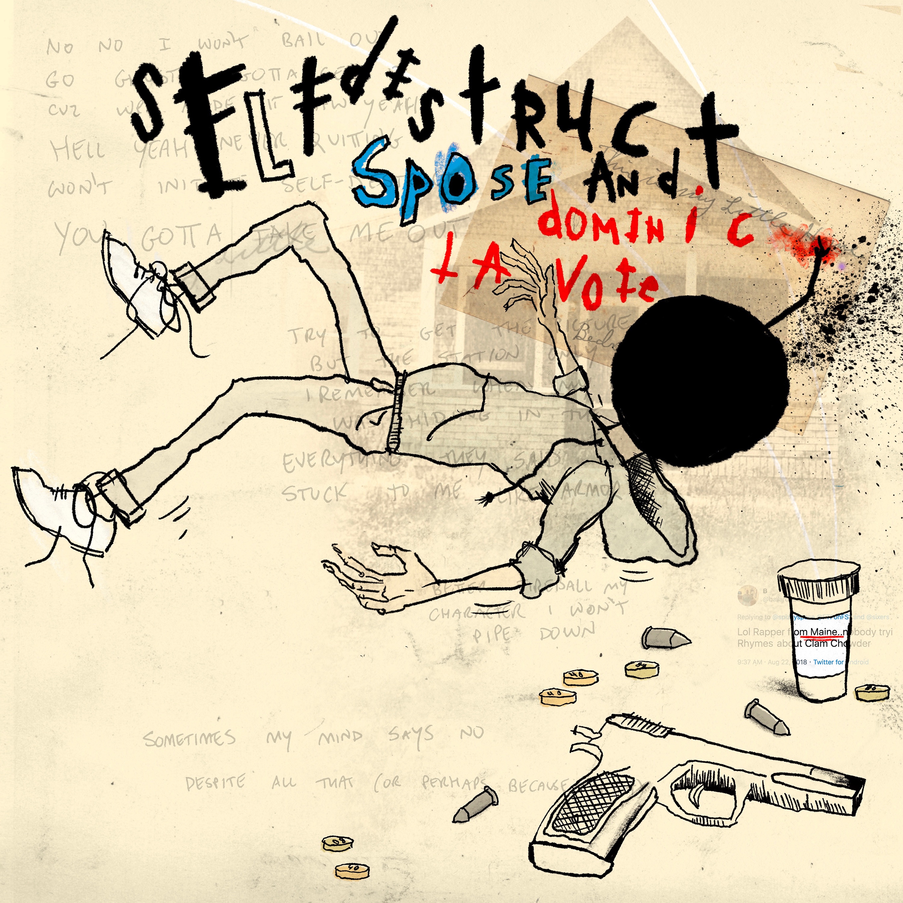 Self Destruct / Close To Me - Single album cover