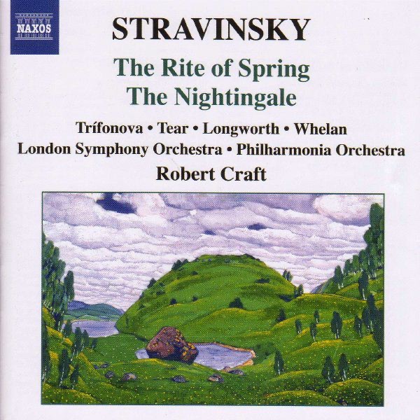 Stravinsky: The Rite of Spring - The Nightingale album cover