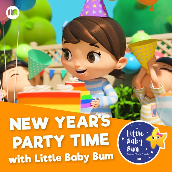 New Year's Party Time with Little Baby Bum album cover
