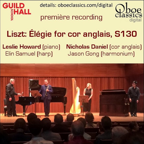 Liszt  Élégie (feat. Leslie Howard, Elin Samuel & Jason Gong) - Single album cover