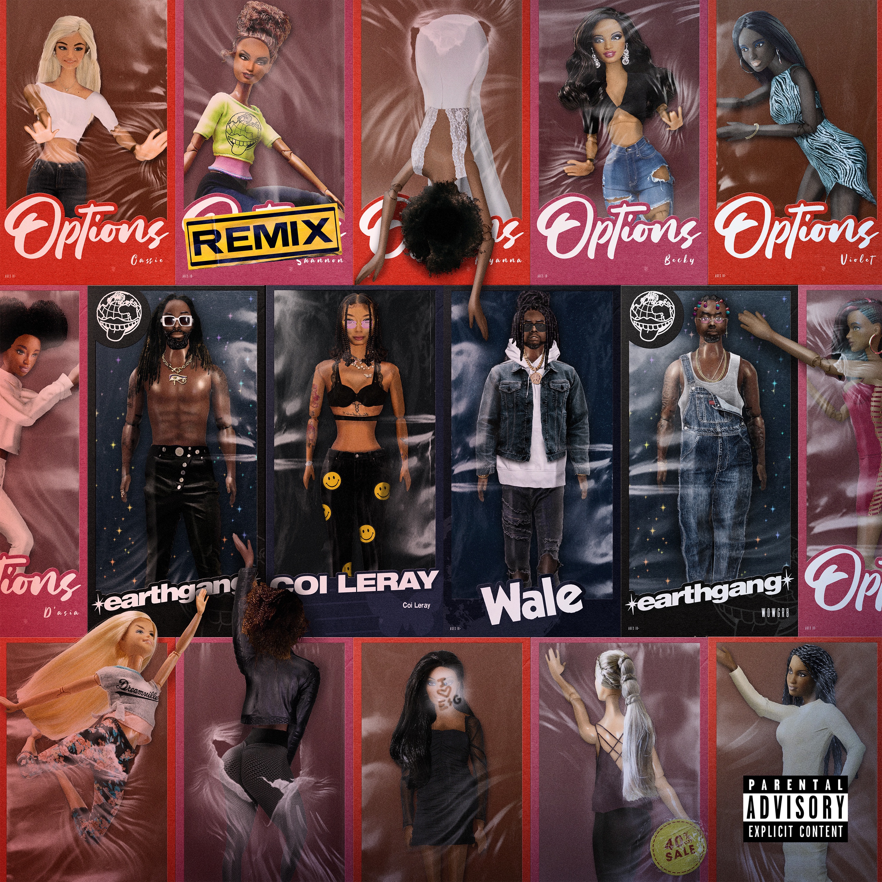 Options (Remix) - Single album cover