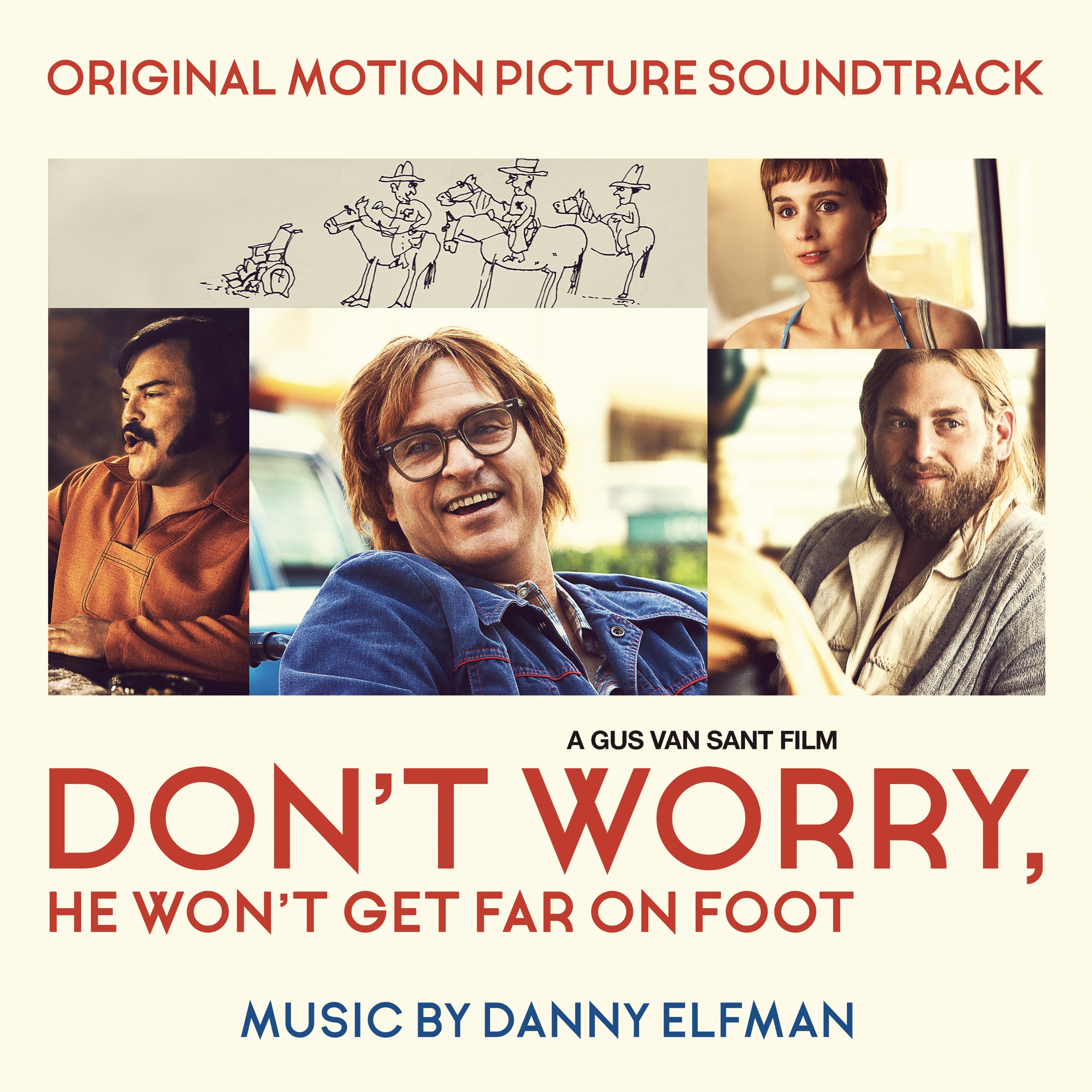 Don't Worry, He Won't Get Far on Foot (Original Motion Picture Soundtrack) album cover