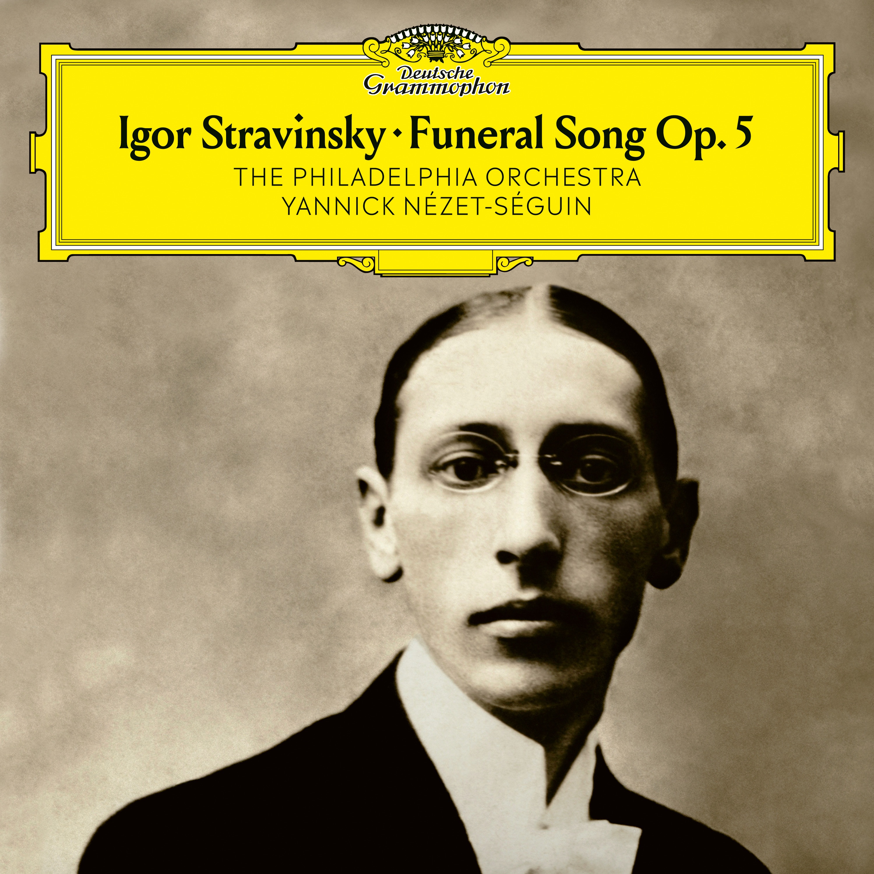 Stravinsky: Funeral Song, Op. 5 - EP album cover