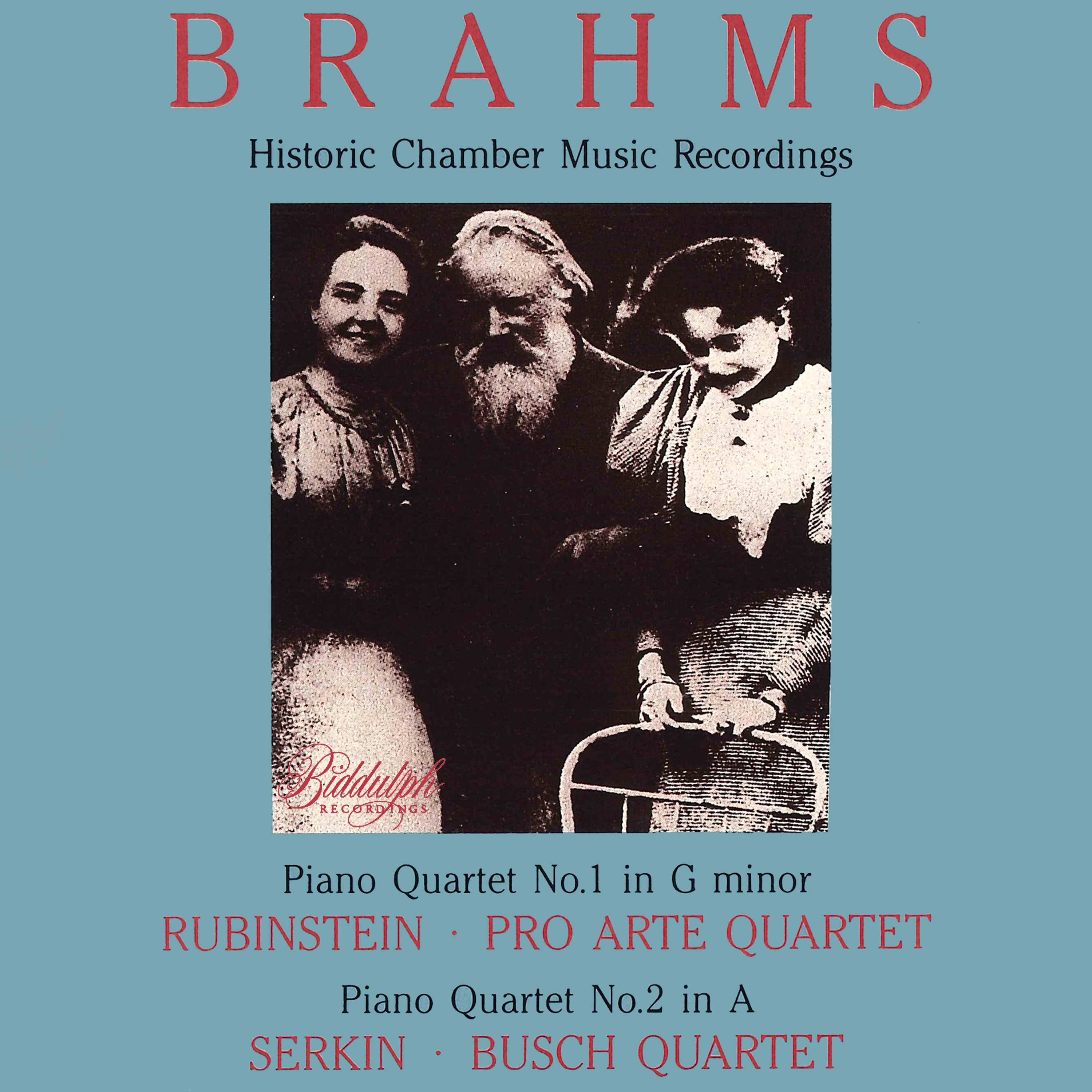 Brahms: Piano Quartets Nos. 1 & 2 album cover