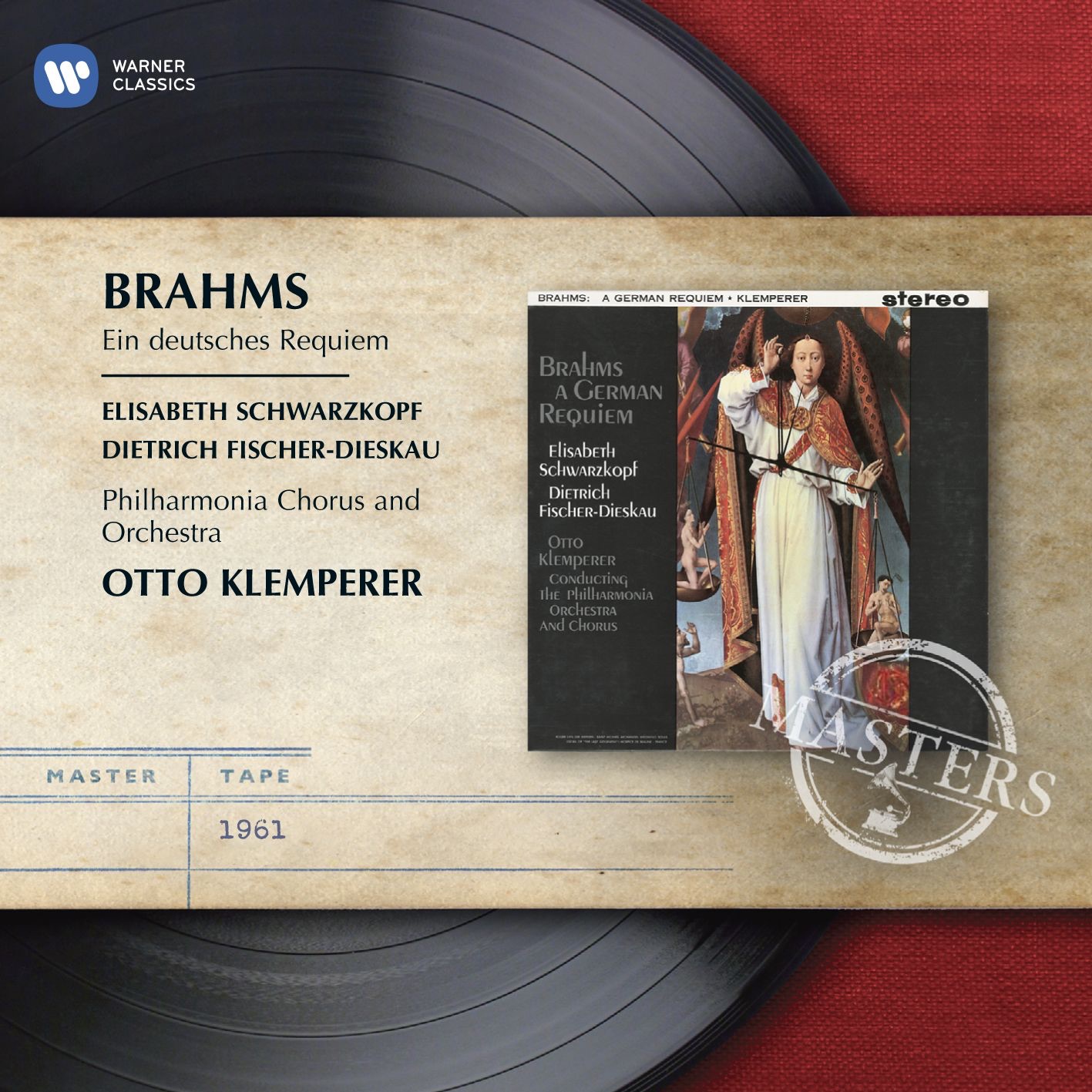 Brahms: Ein Deutsches Requiem album cover