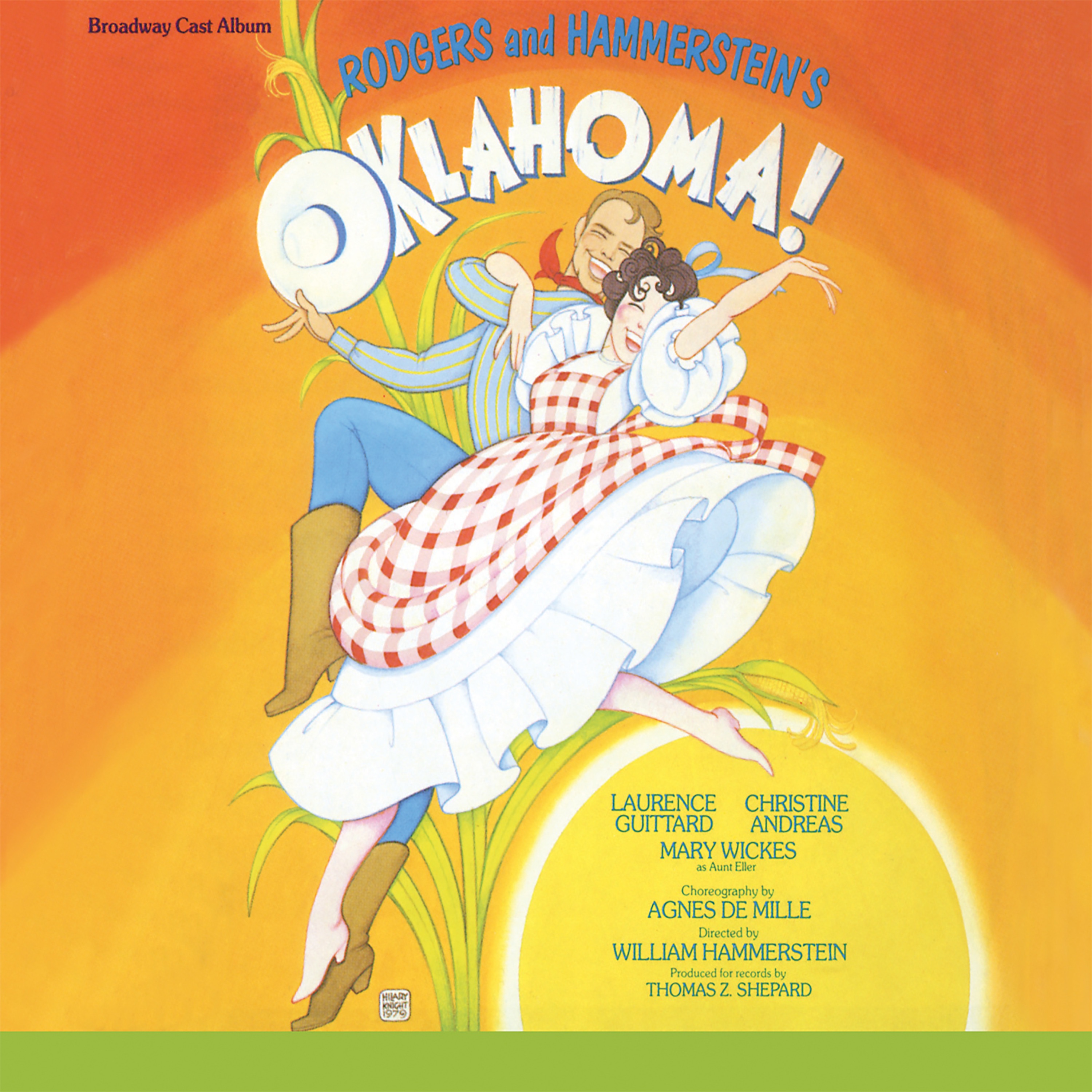 Oklahoma! (1979 Revival Cast Recording) album cover