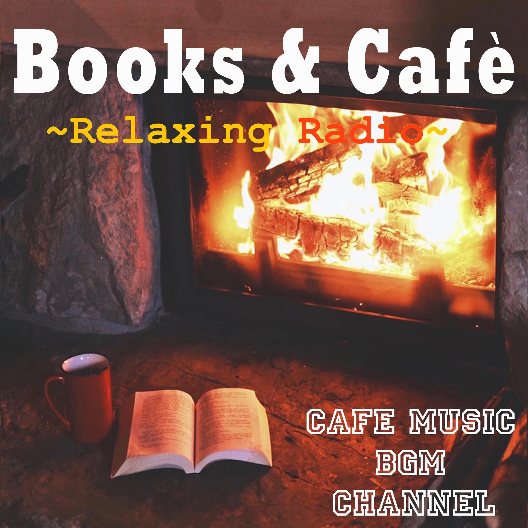 Books & Café ~Relaxing Cafe Music & Fireplace~ album cover