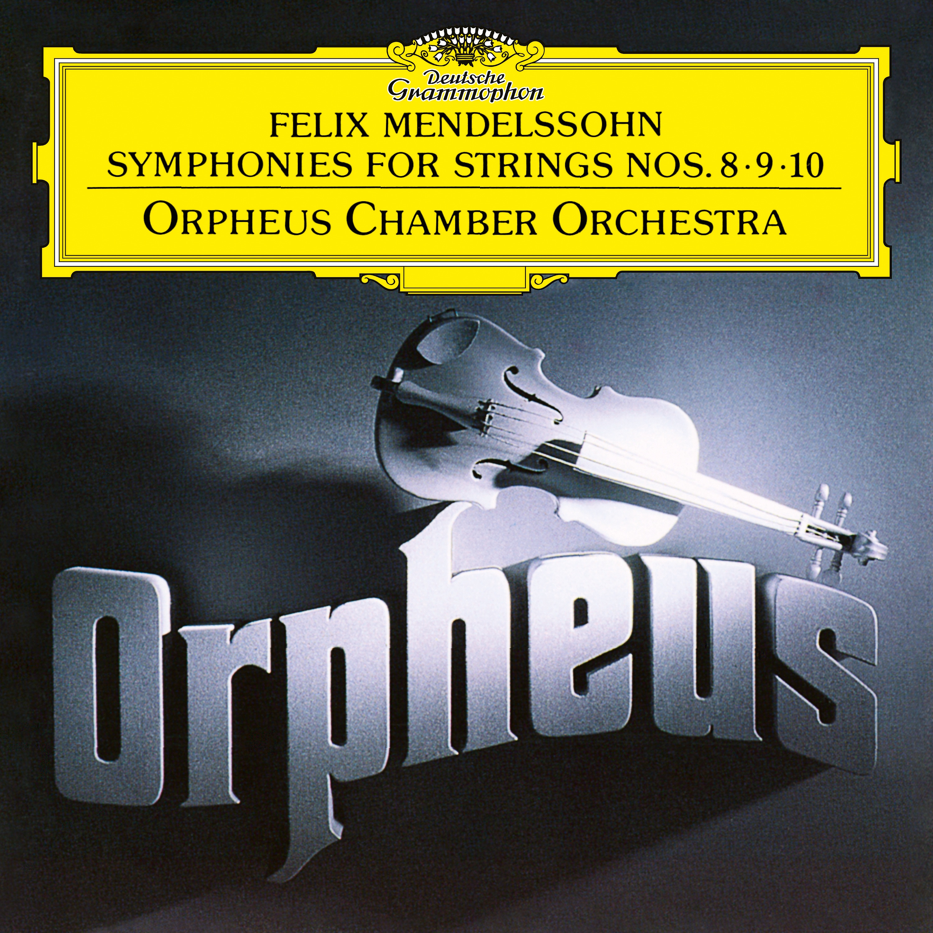 Mendelssohn: String Symphonies Nos. 8, 9 & 10 album cover