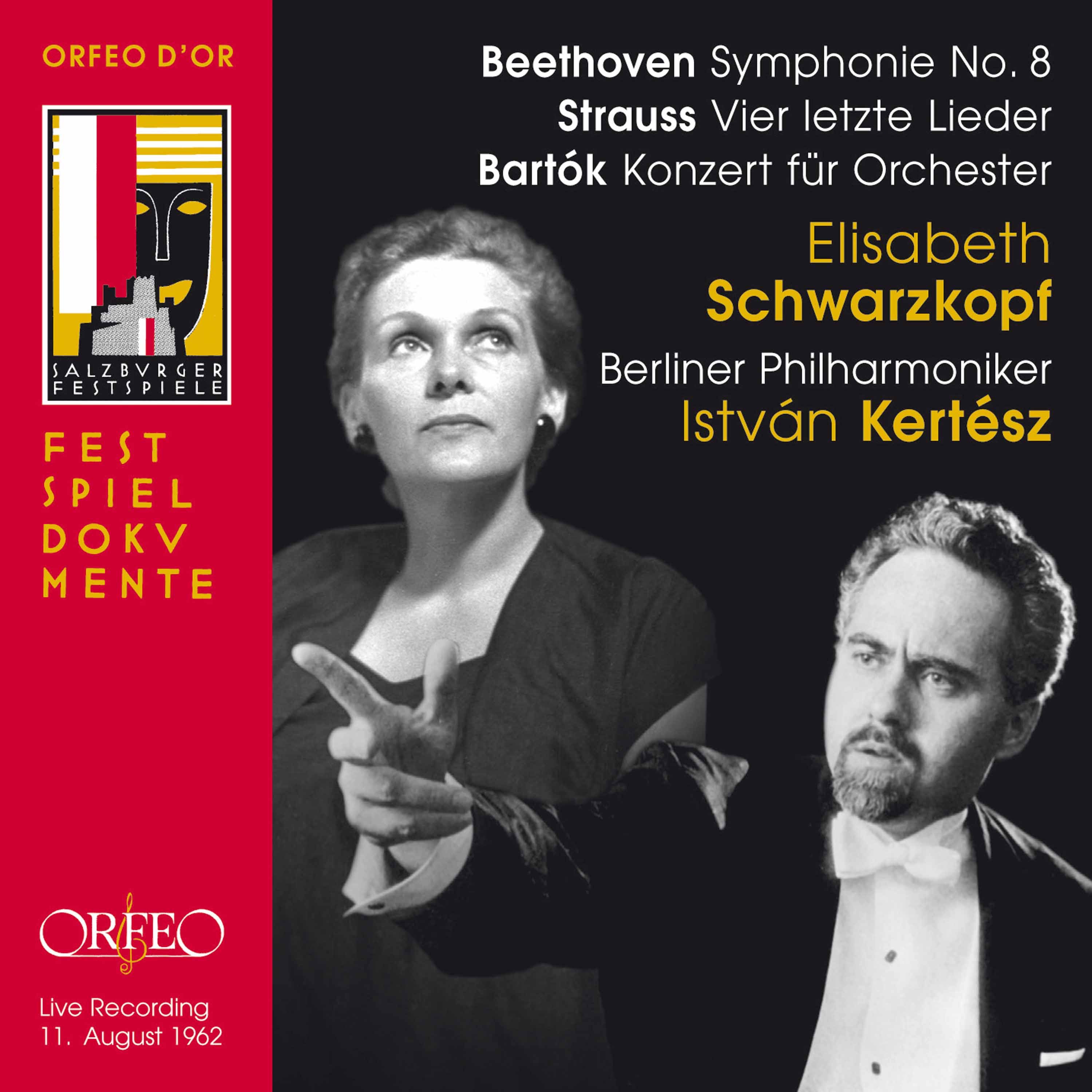 Beethoven, Strauss & Bartók: Orchestral Works (Live) album cover