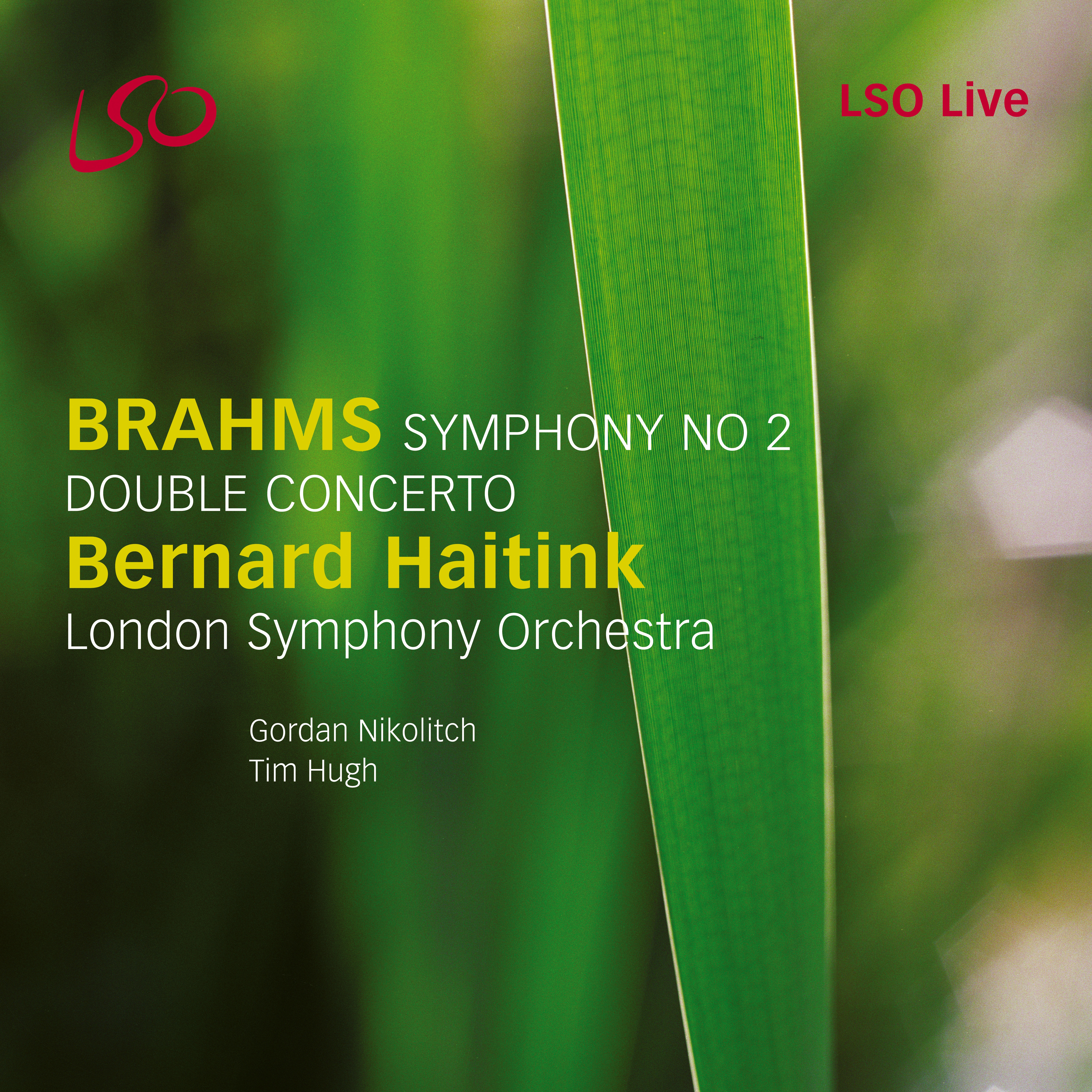 Brahms: Symphony No. 2, Double Concerto album cover