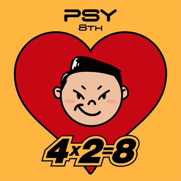 PSY 8th 4X2=8 album cover