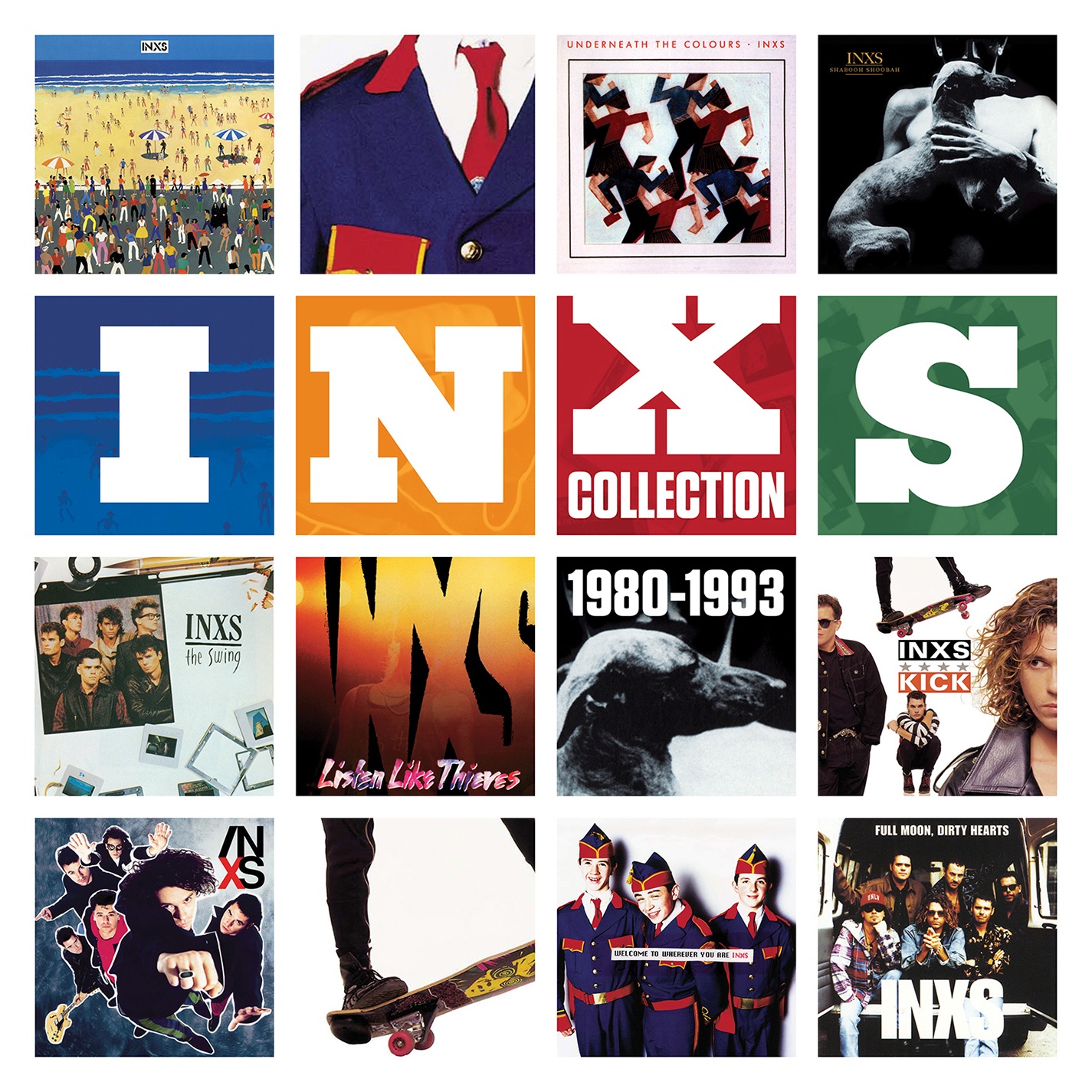 The INXS Collection 1980-1993 album cover