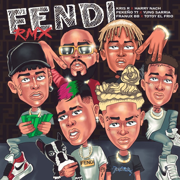 Fendi (feat. Totoy El Frio, Yung Sarria & Franux BB) - Single album cover