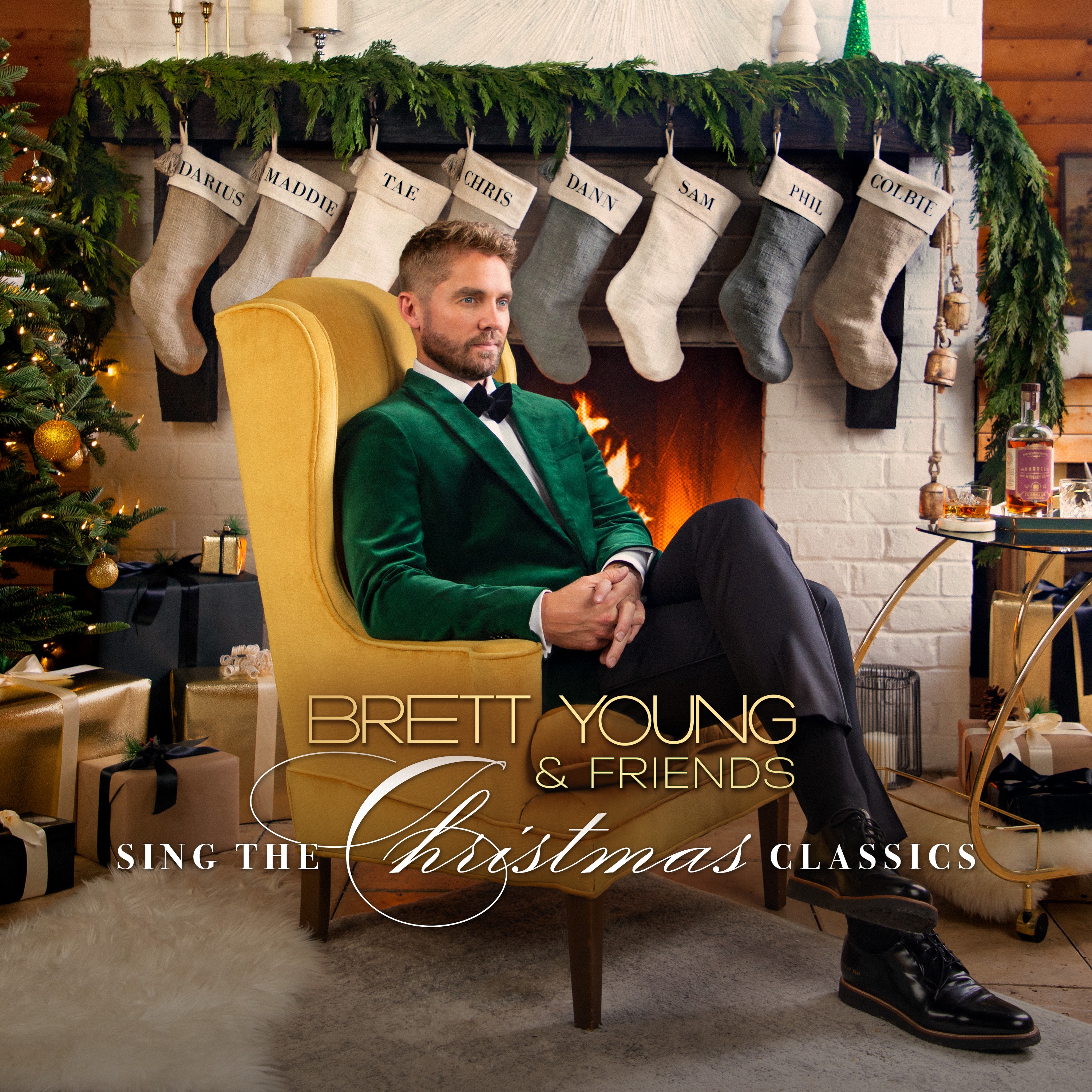 Brett Young & Friends Sing The Christmas Classics album cover