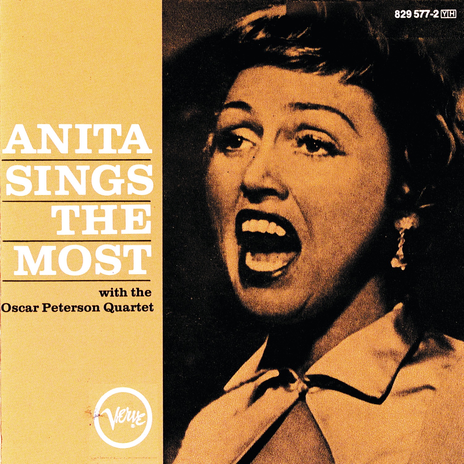 Anita Sings the Most (feat. The Oscar Peterson Quartet) album cover
