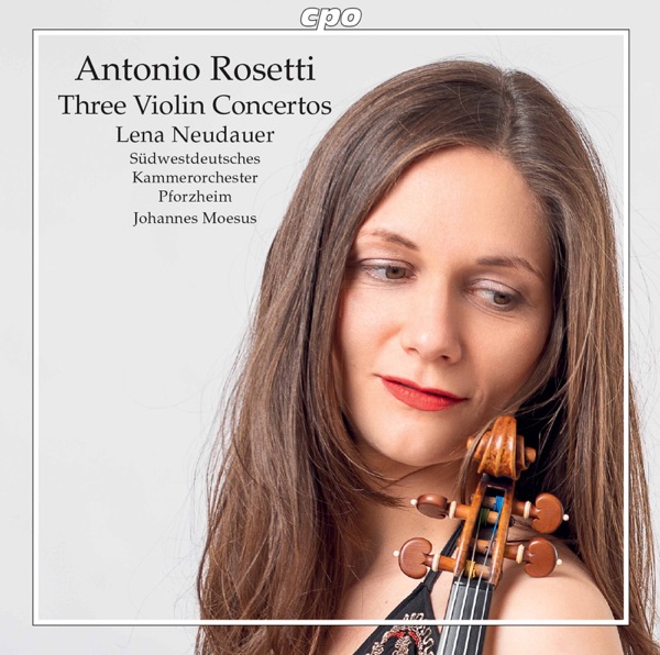 Rosetti: 3 Violin Concertos album cover