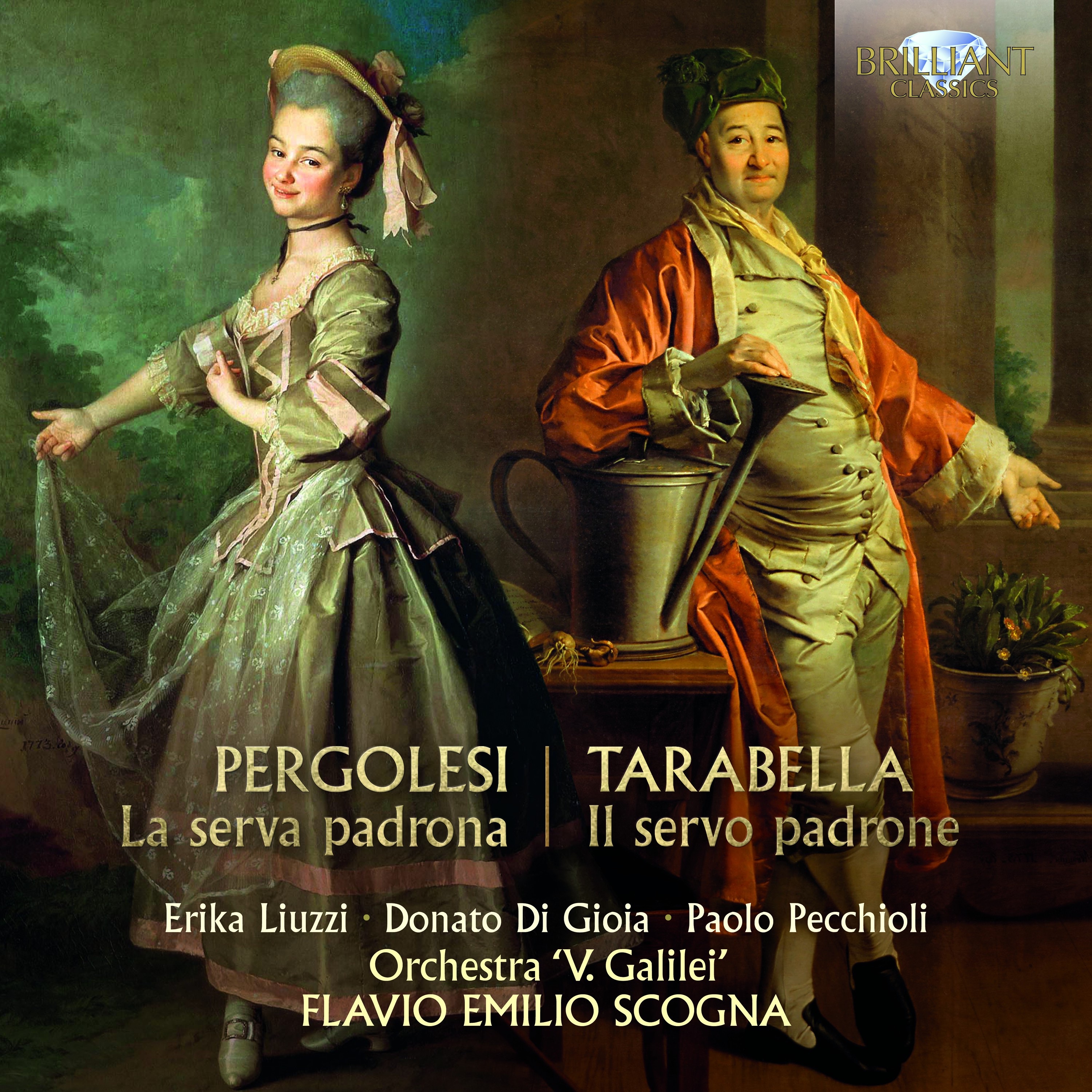 Pergolesi, Tarabella: La serva padrona, il servo padrone album cover