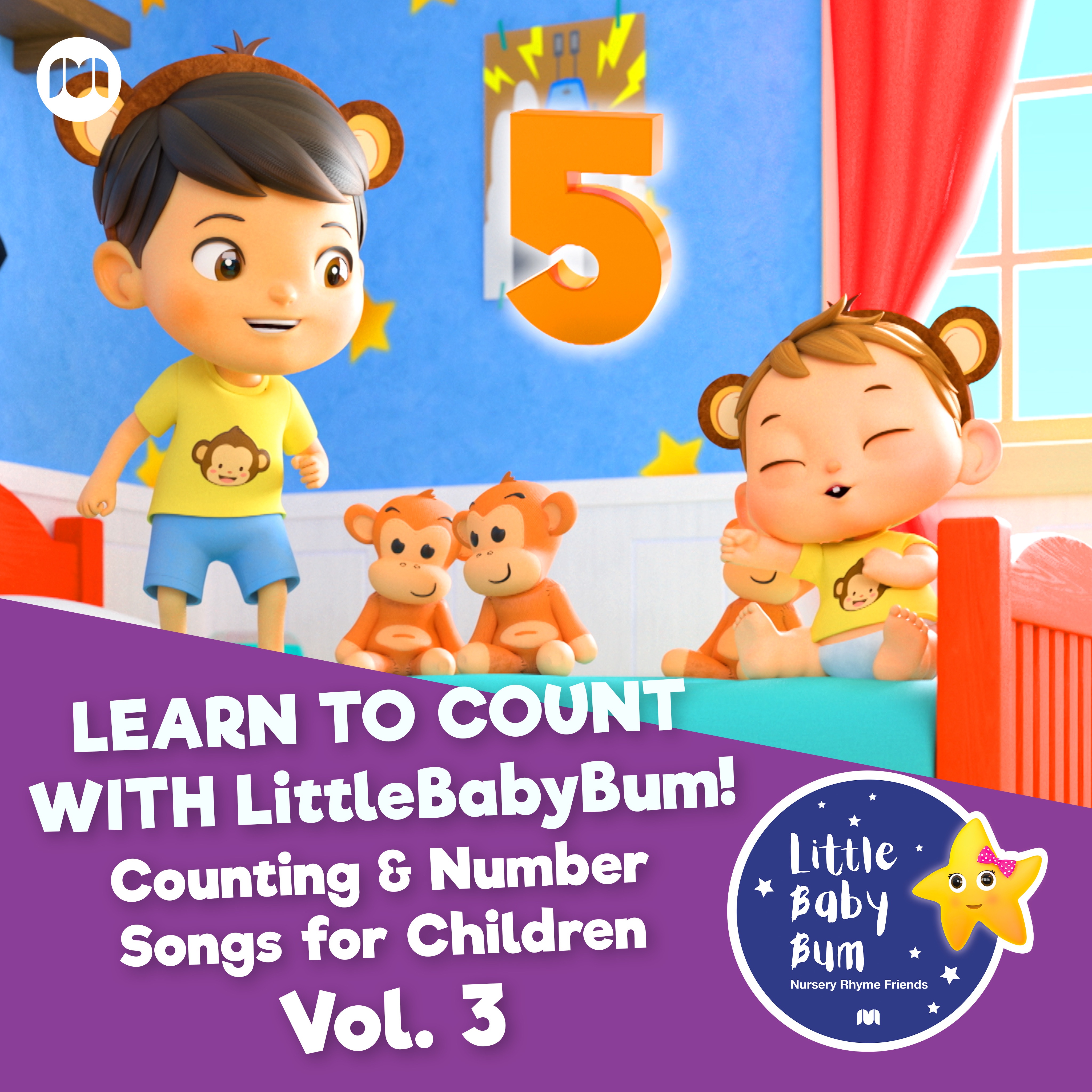 Learn to Count with LitttleBabyBum! Counting & Number Songs for Children, Vol. 3 album cover