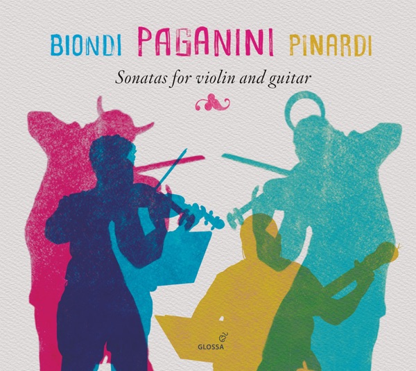Paganini: Sonatas for Violin & Guitar album cover