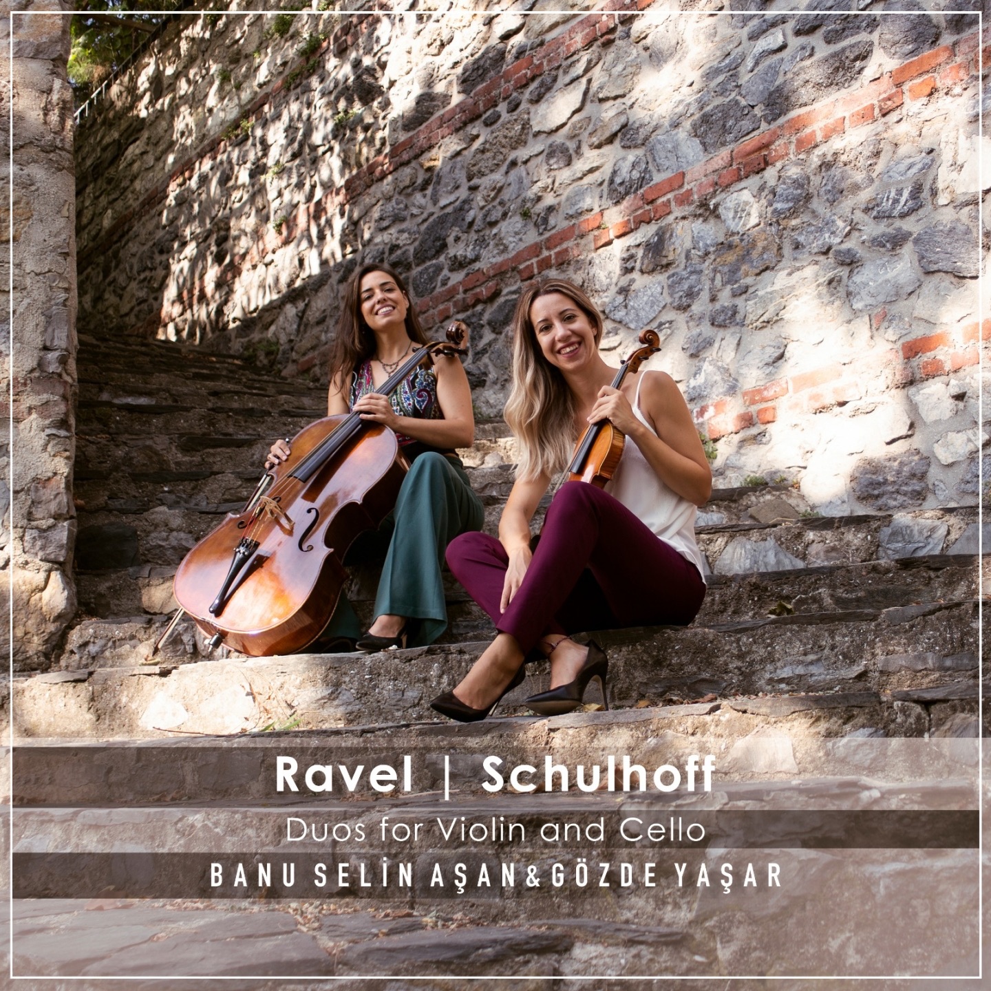 Ravel, Schulhoff: Duos for Violin and Cello album cover