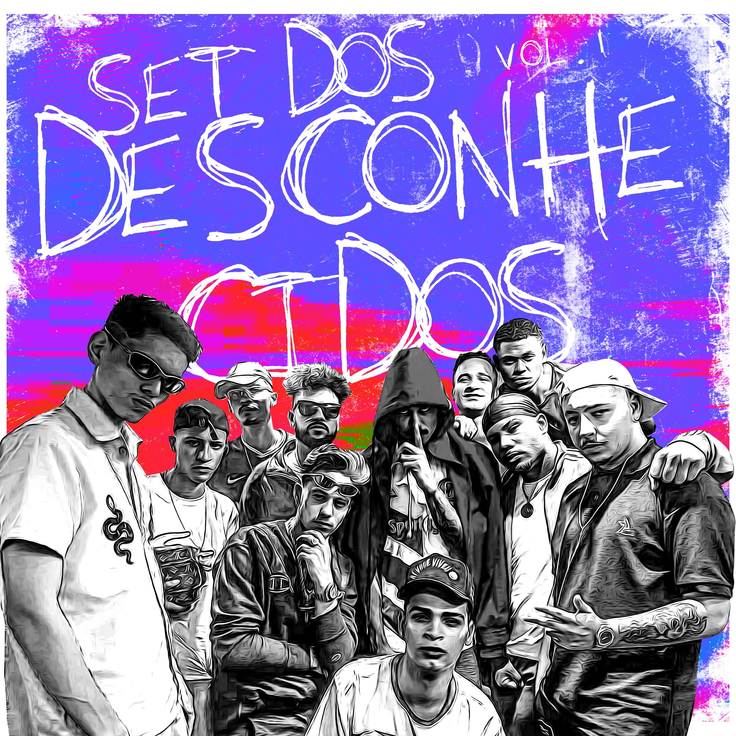 Set dos Desconhecidos, Vol. 1 (feat. FRANK Okz, JonMC, KäEsse, Bdkzin, Rodrip, MC Carlin na Voz, MC  album cover