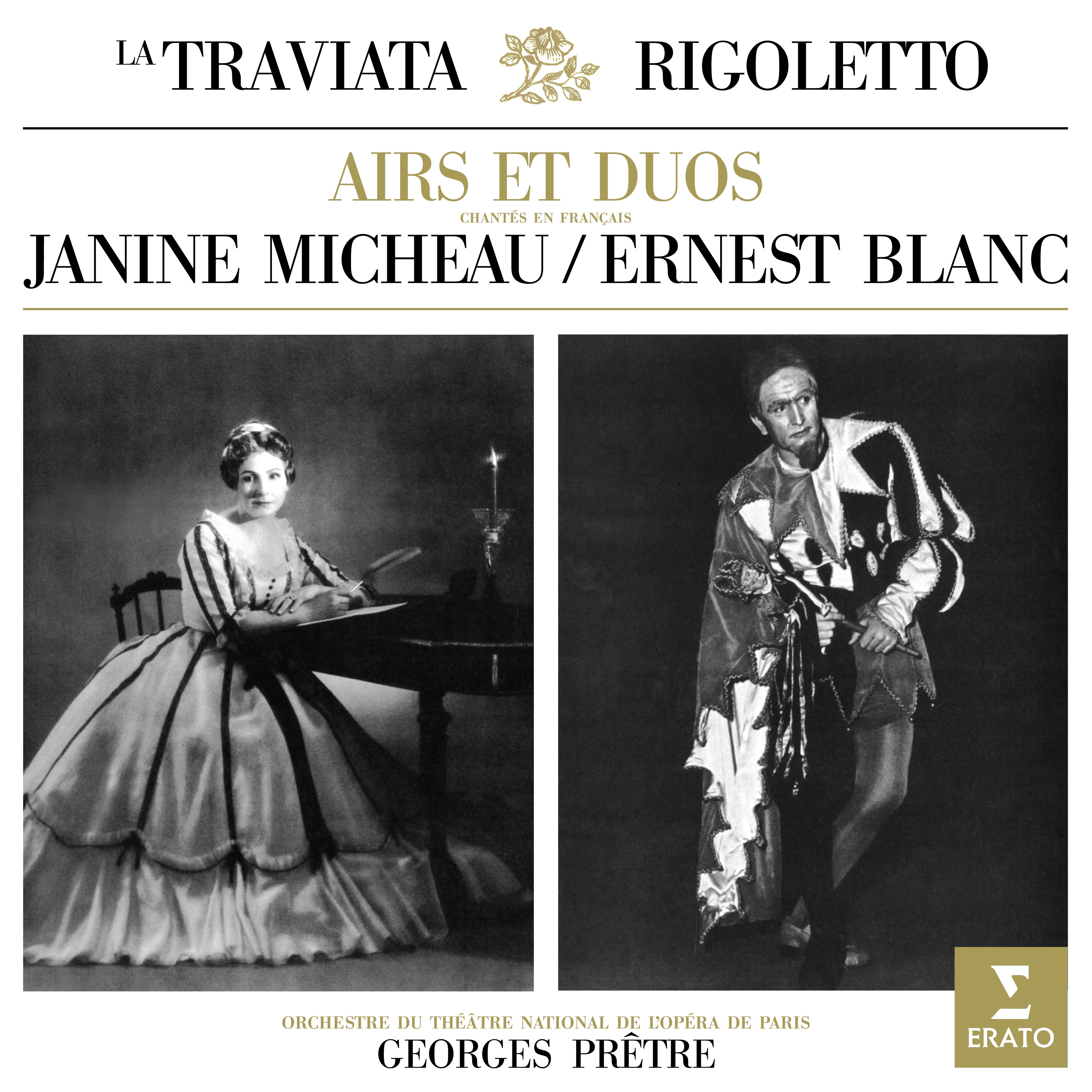 Verdi: La traviata & Rigoletto. Airs et duos chantés en français album cover