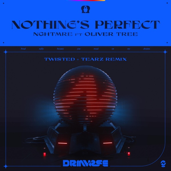 Nothing's Perfect (TWISTED + Tearz Remix) (feat. Oliver Tree) - Single album cover
