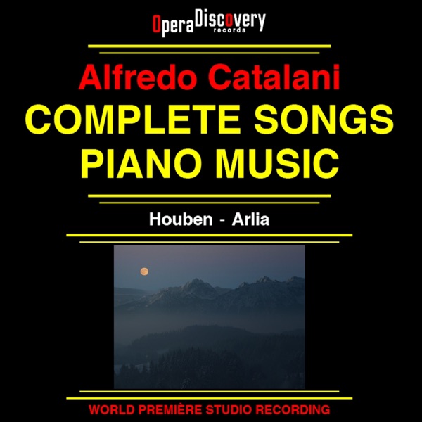 Alfredo Catalani - Complete Songs Piano Music album cover