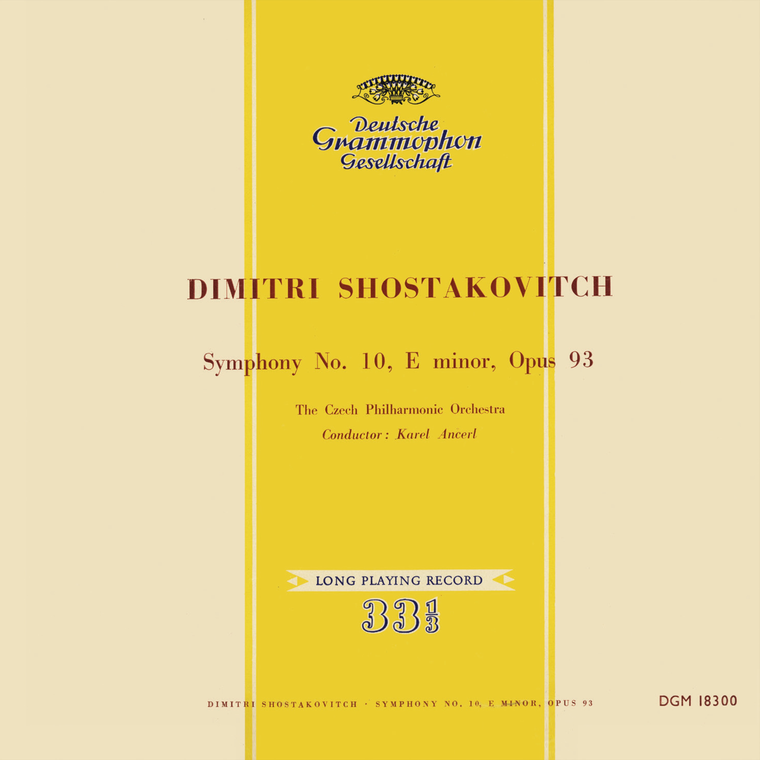 Shostakovich: Symphony No. 10 (Karel Ančerl Edition, Vol. 8) album cover