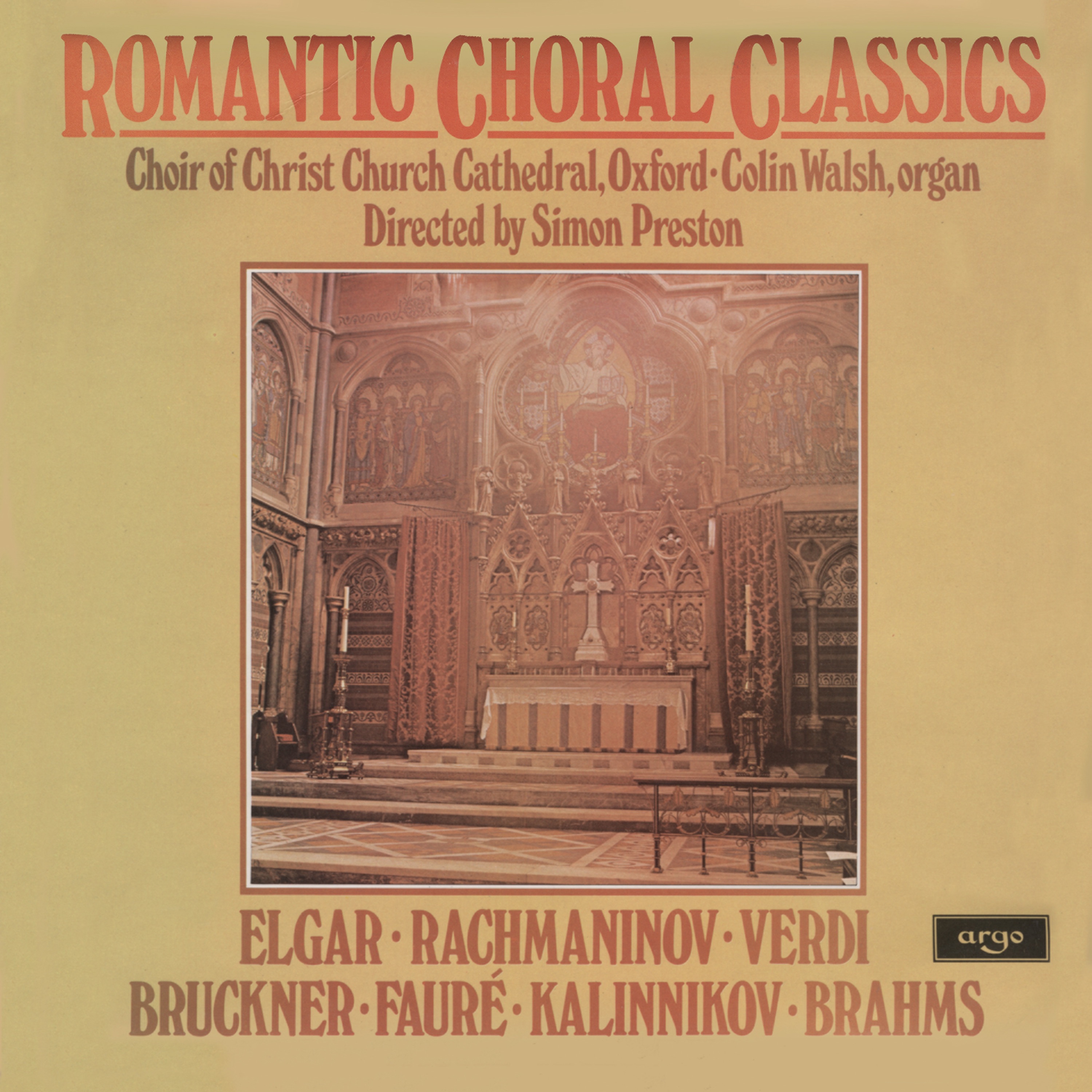 Romantic Choral Classics album cover